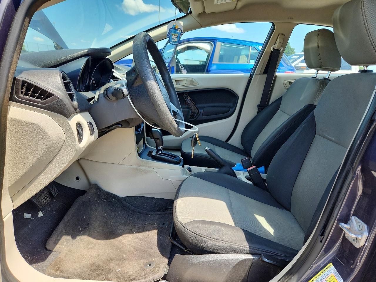 2012 Ford Fiesta S Gray vin: 3FADP4AJ6CM140184