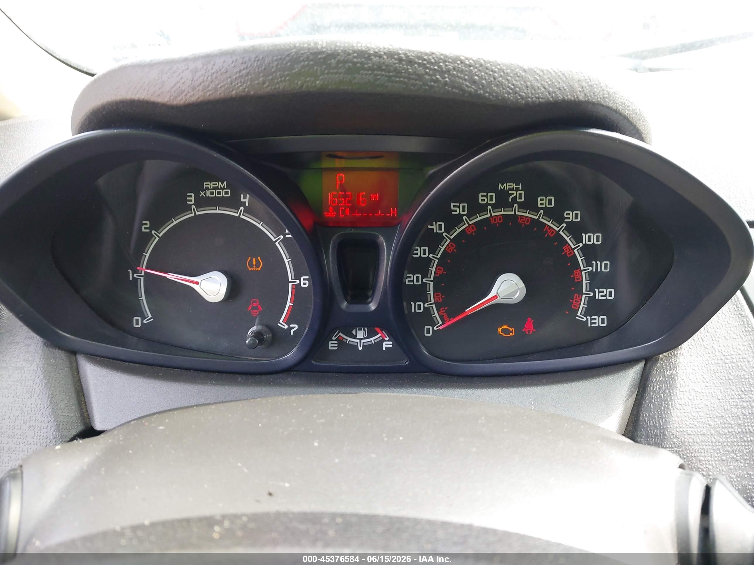 2013 Ford Fiesta S Black vin: 3FADP4AJ6DM157598