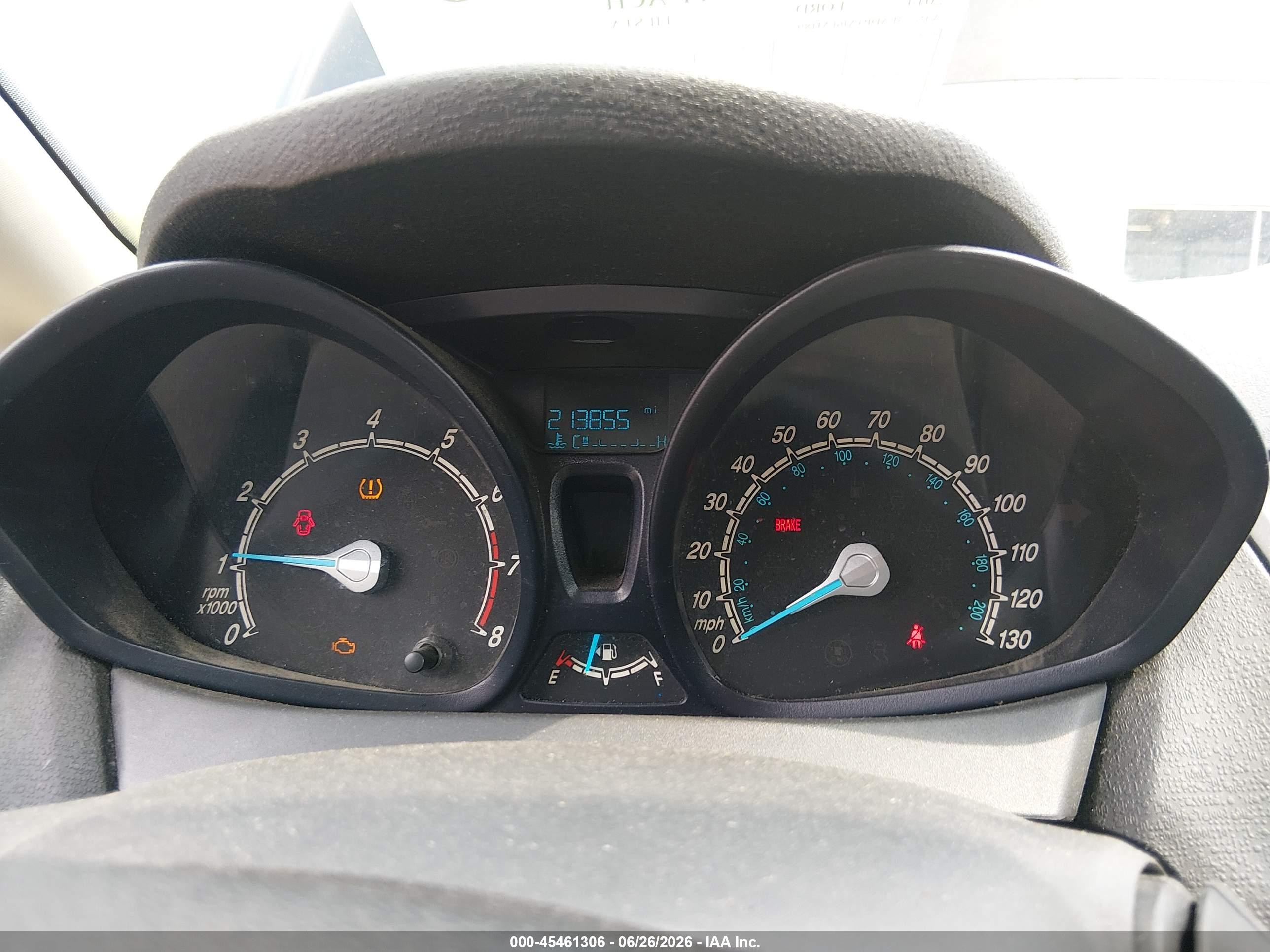 2014 Ford Fiesta S Black vin: 3FADP4AJ6EM189145