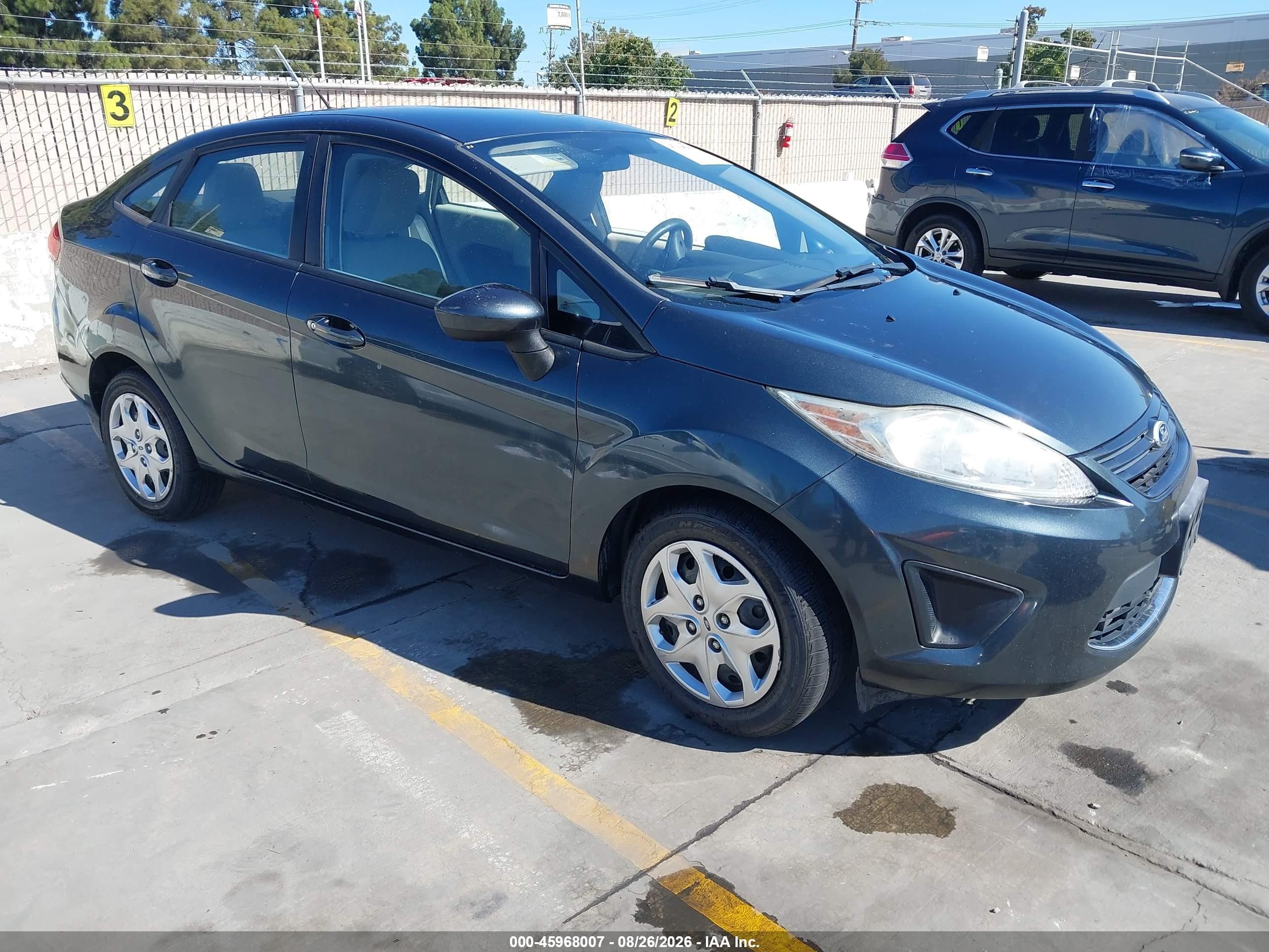 2011 Ford Fiesta S Black vin: 3FADP4AJ7BM178070