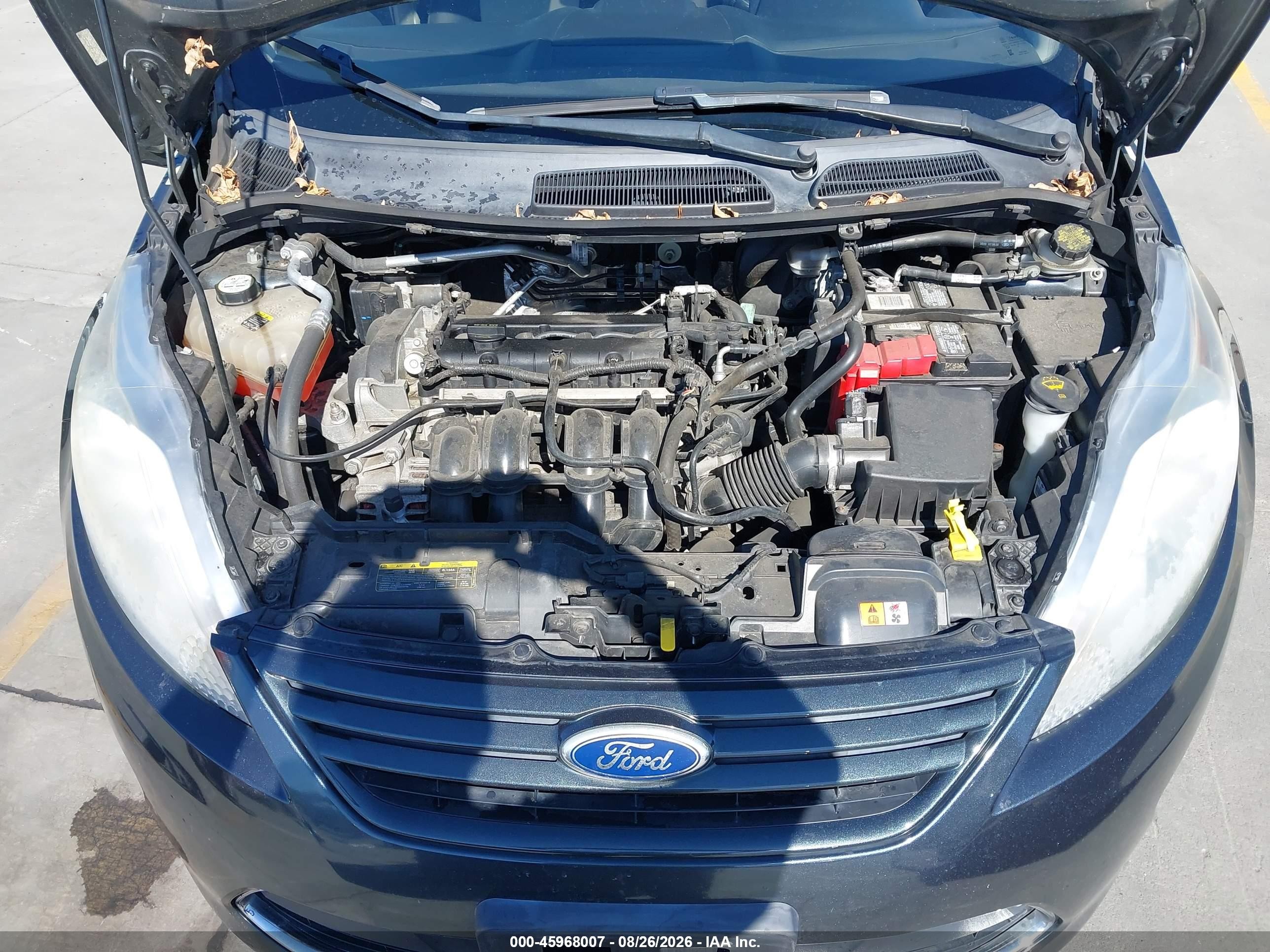 2011 Ford Fiesta S Черный vin: 3FADP4AJ7BM178070