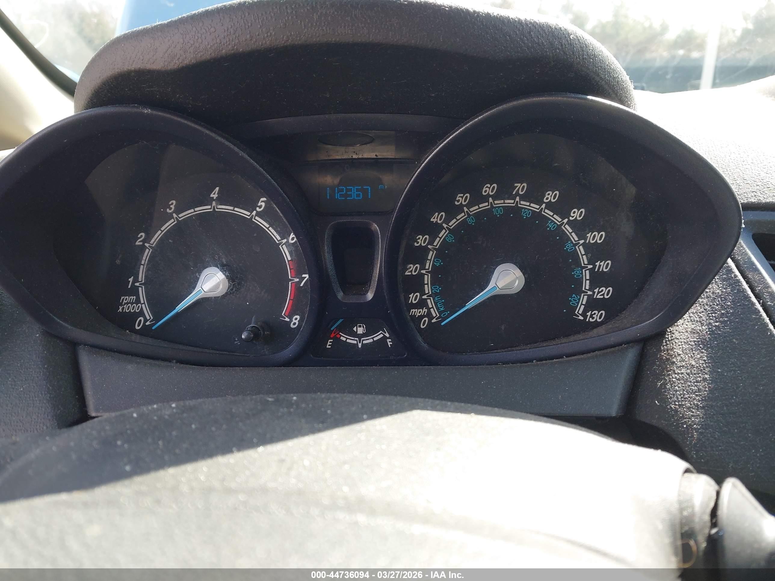 2015 Ford Fiesta S Silver vin: 3FADP4AJ7FM104928