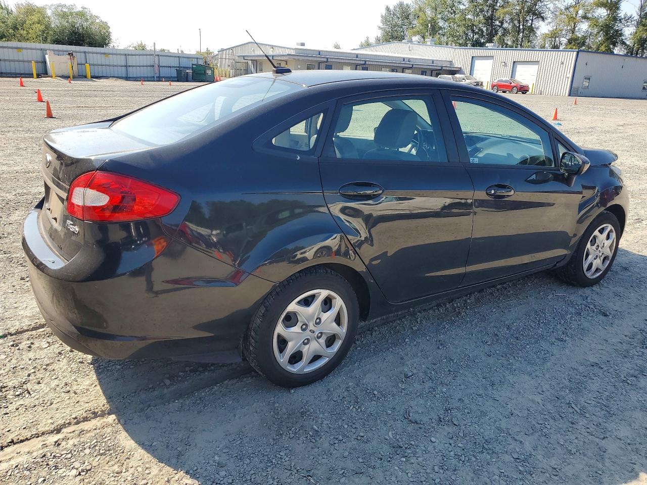 2013 Ford Fiesta S Black vin: 3FADP4AJ8DM103624