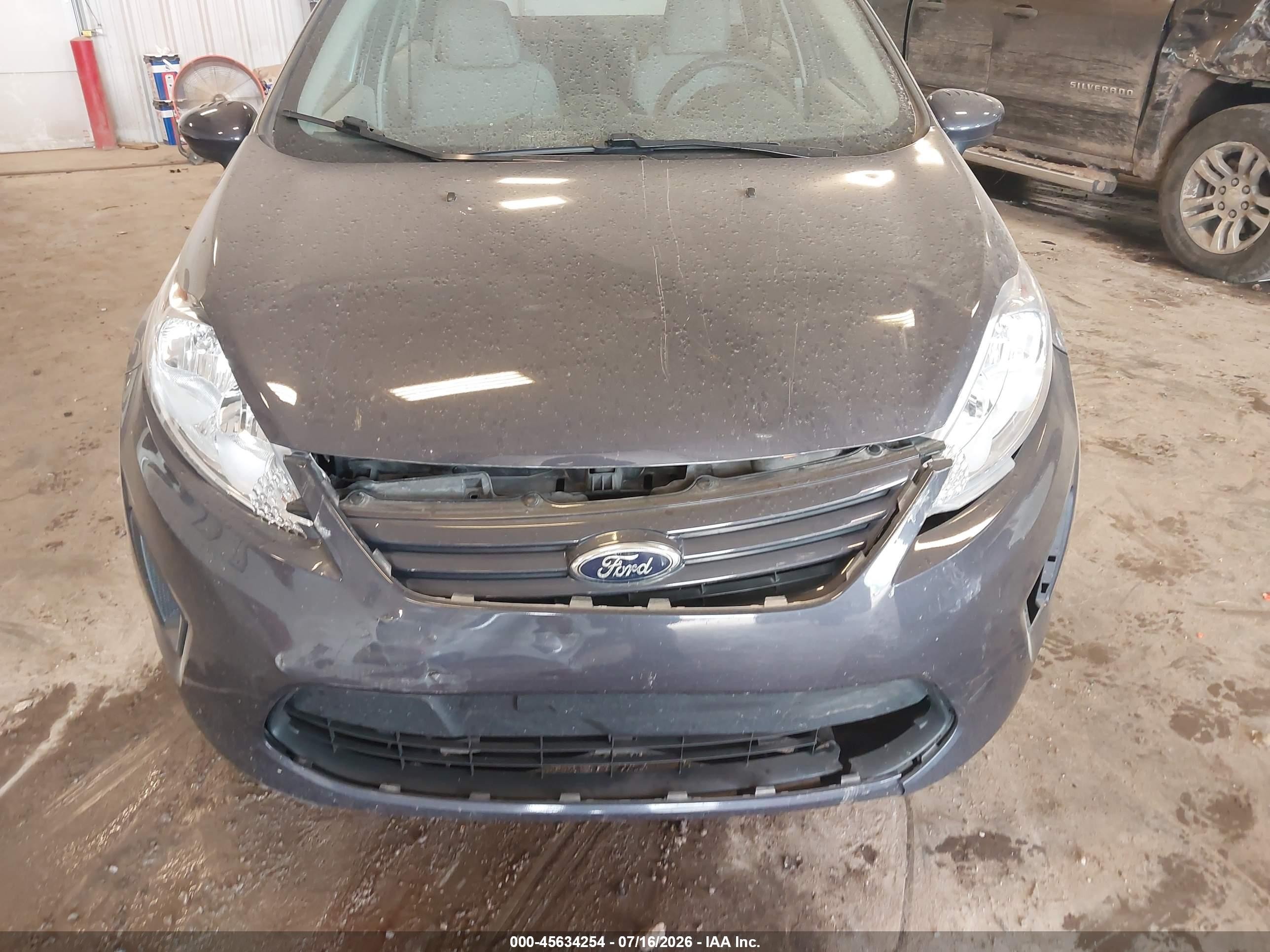 2013 Ford Fiesta S Purple vin: 3FADP4AJ8DM172037