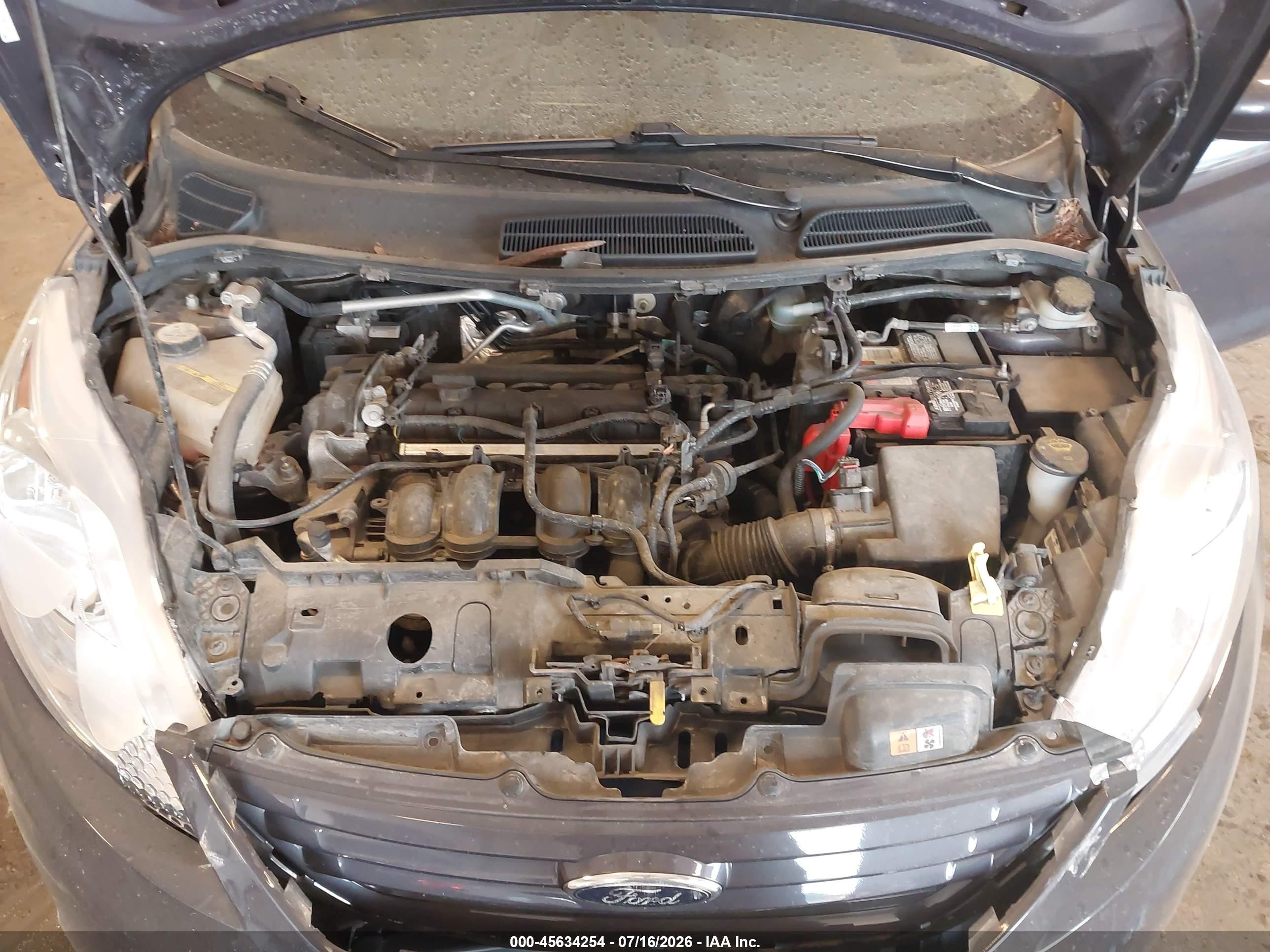 2013 Ford Fiesta S Purple vin: 3FADP4AJ8DM172037