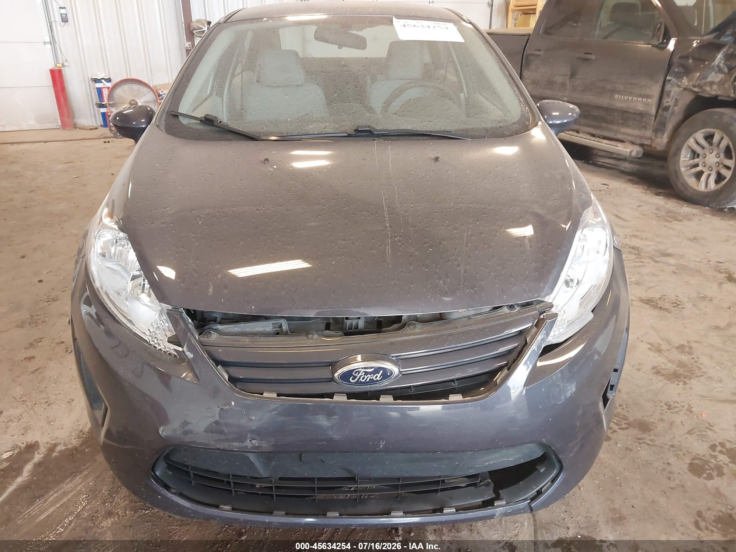 2013 Ford Fiesta S Purple vin: 3FADP4AJ8DM172037