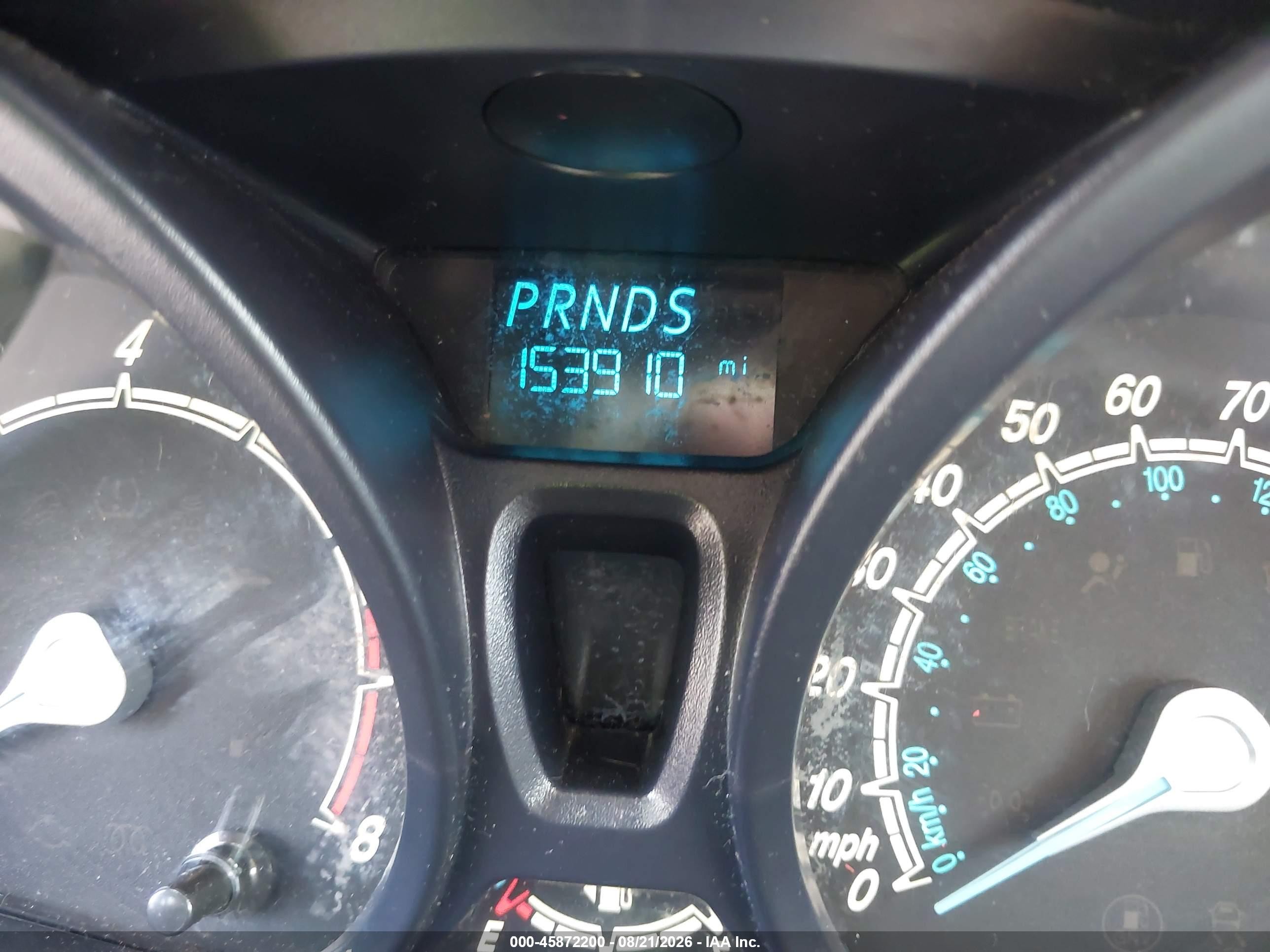 2014 Ford Fiesta S Silver vin: 3FADP4AJ8EM156261