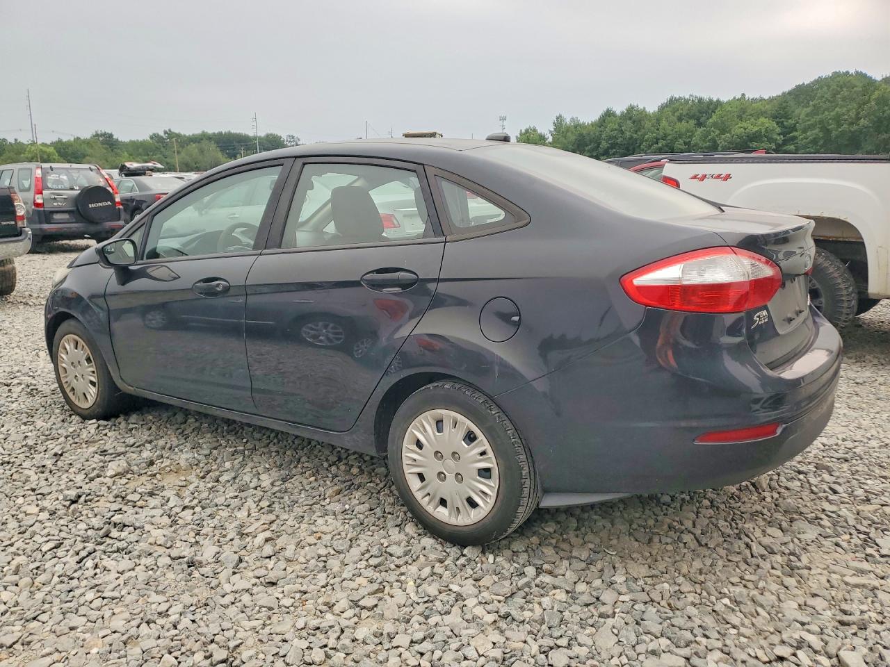 2015 Ford Fiesta S Black vin: 3FADP4AJ8FM221157