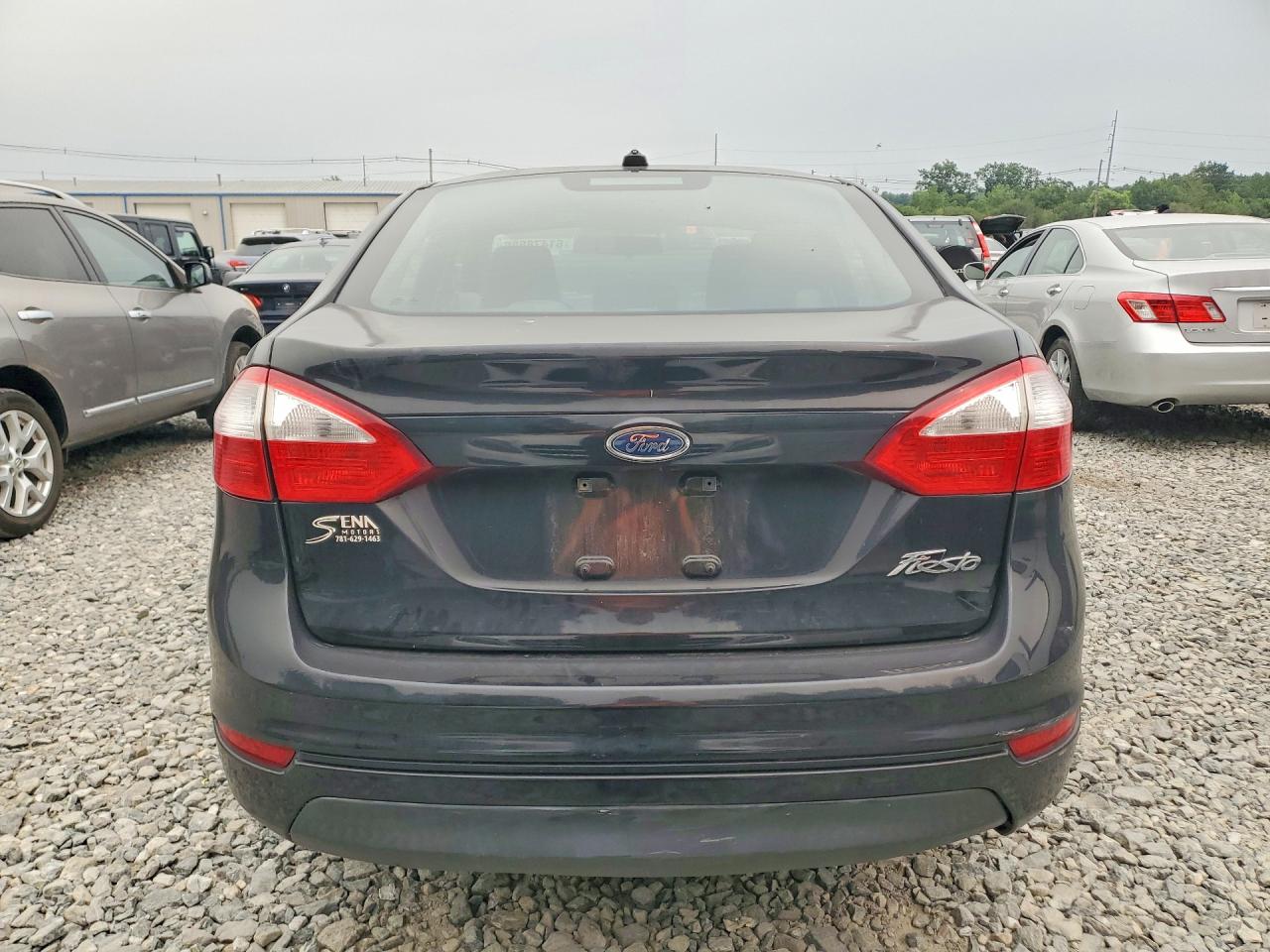 2015 Ford Fiesta S Black vin: 3FADP4AJ8FM221157