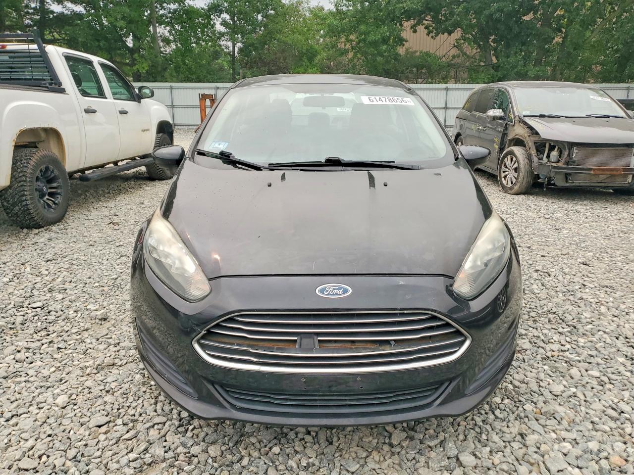 2015 Ford Fiesta S Black vin: 3FADP4AJ8FM221157