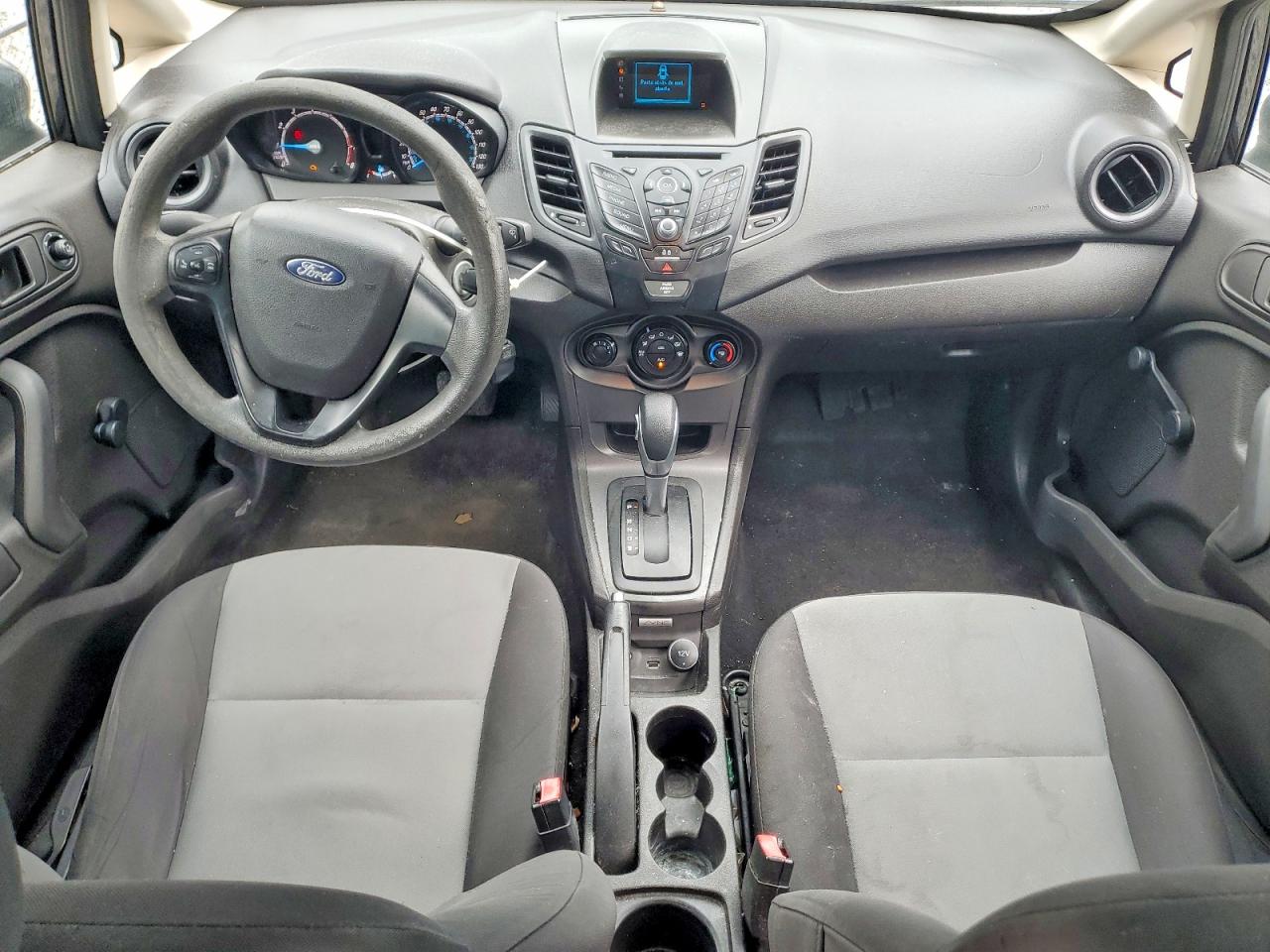 2015 Ford Fiesta S Black vin: 3FADP4AJ8FM221157