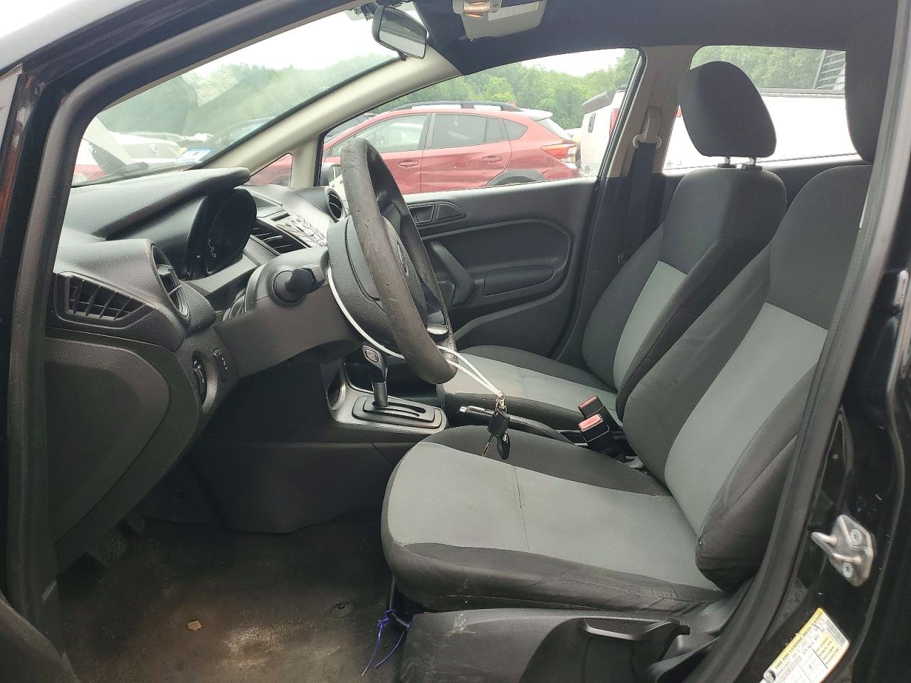 2015 Ford Fiesta S Black vin: 3FADP4AJ8FM221157