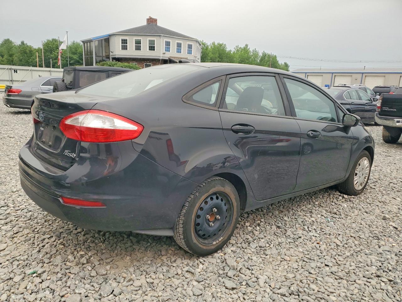 2015 Ford Fiesta S Black vin: 3FADP4AJ8FM221157