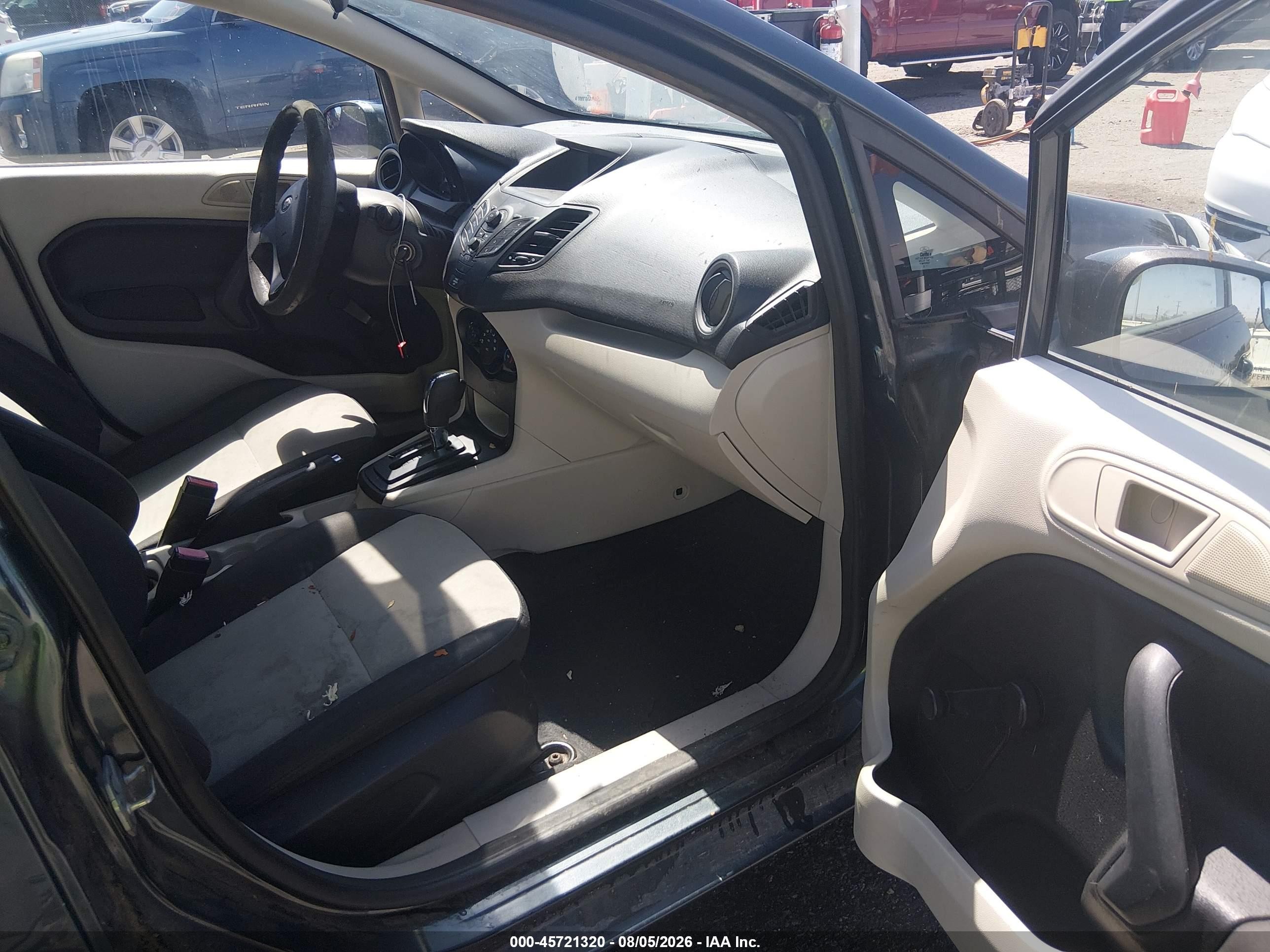 2011 Ford Fiesta S Gray vin: 3FADP4AJ9BM164560