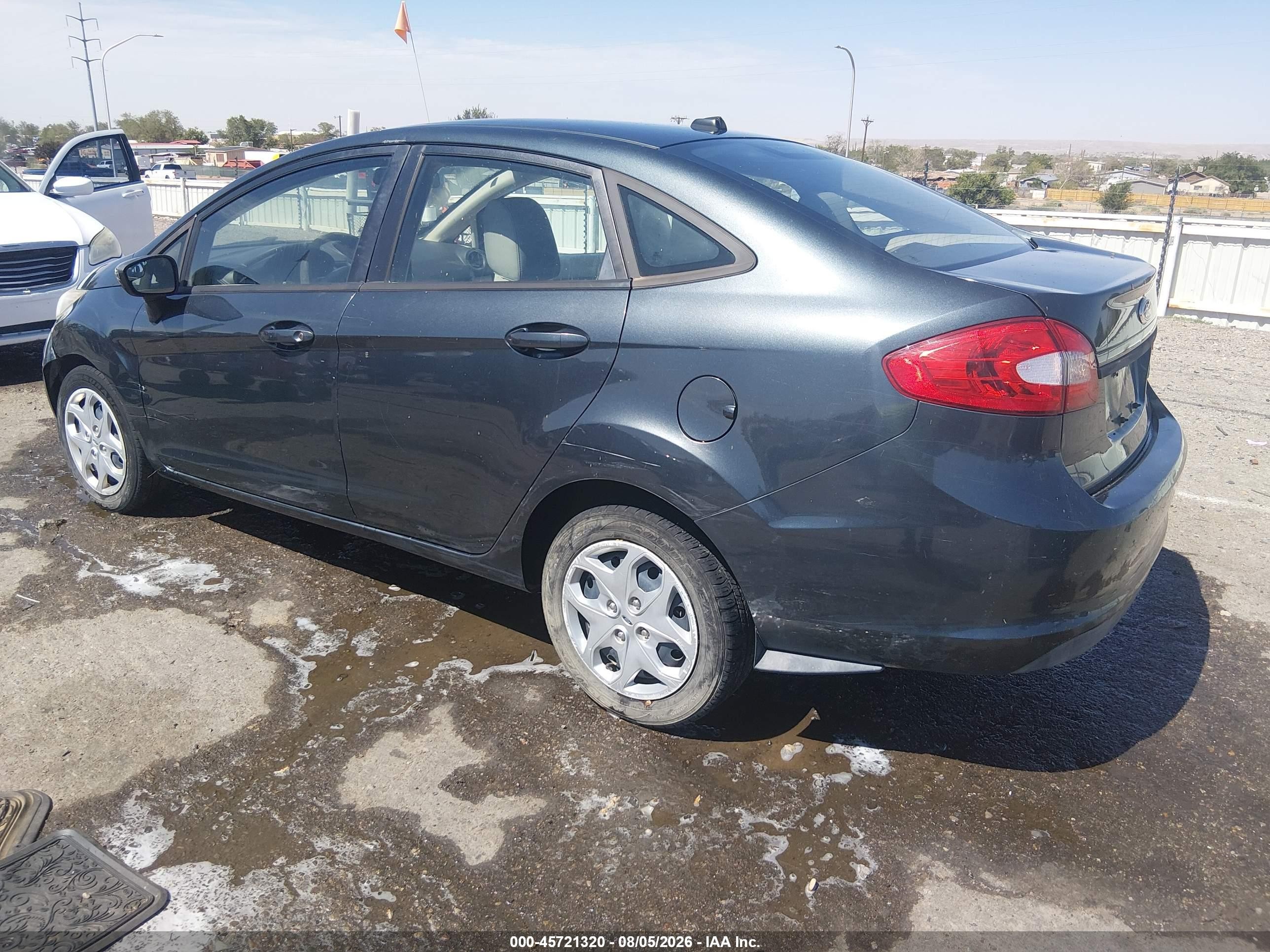 2011 Ford Fiesta S Gray vin: 3FADP4AJ9BM164560