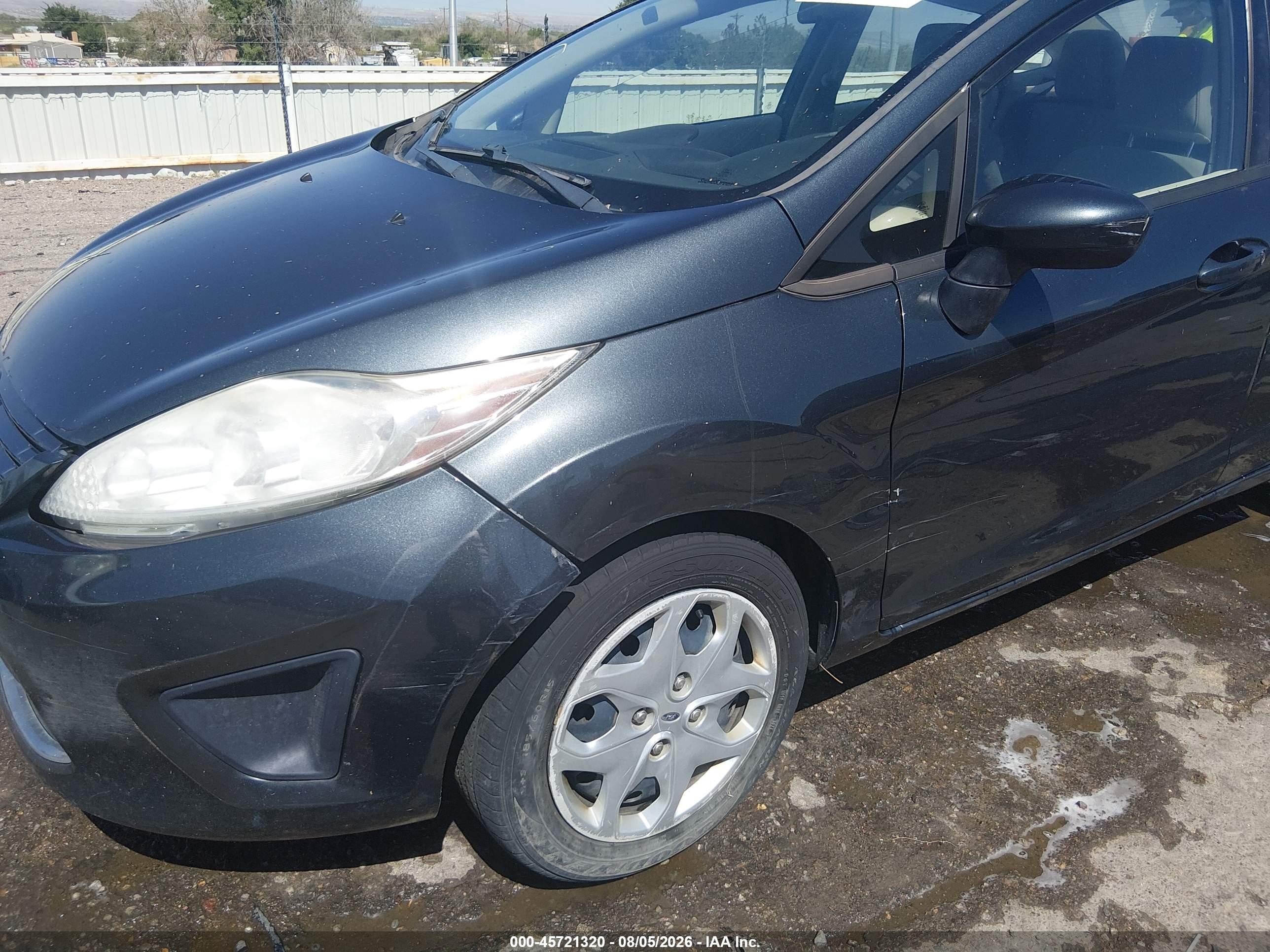 2011 Ford Fiesta S Gray vin: 3FADP4AJ9BM164560