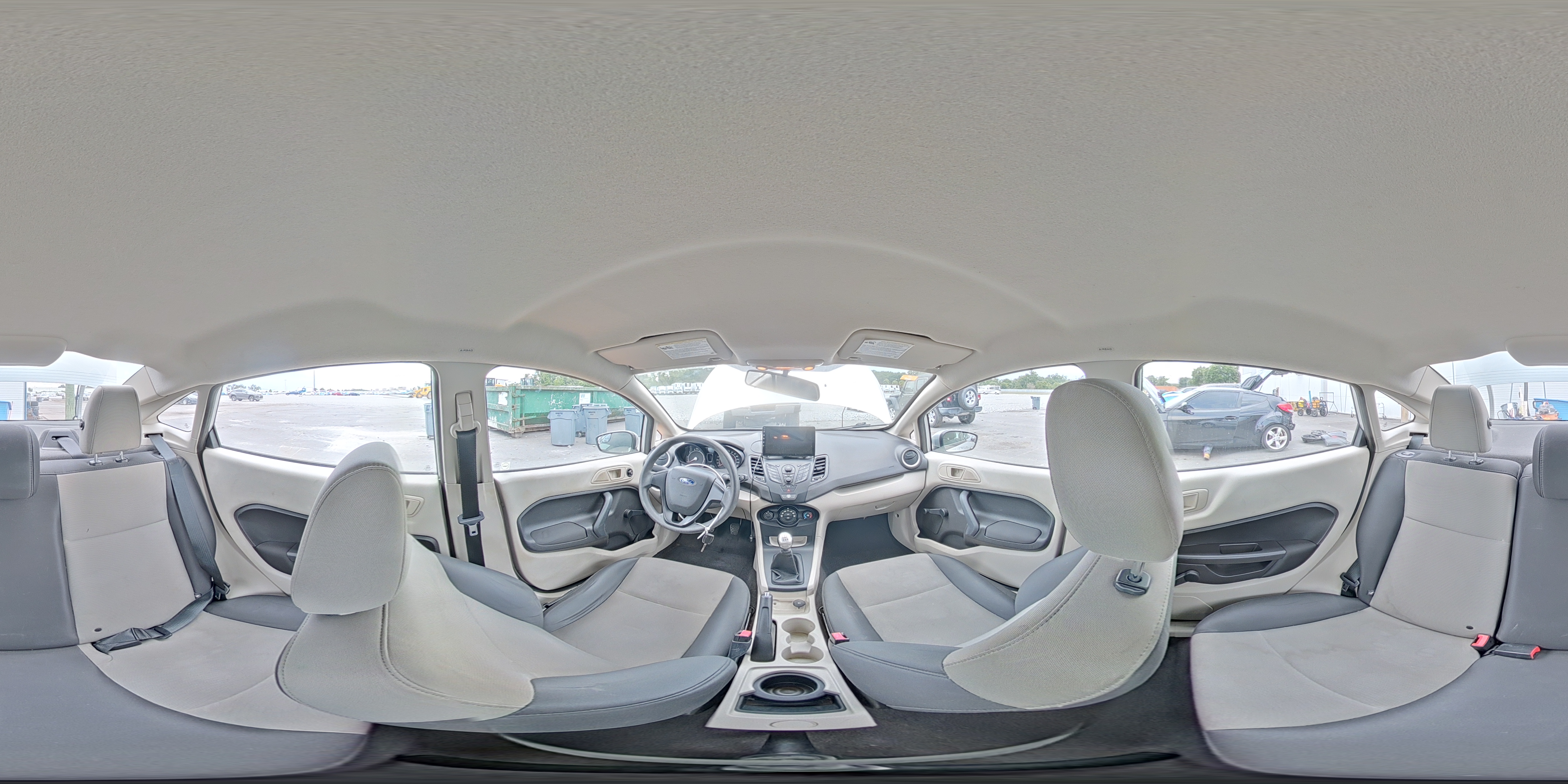 2012 Ford Fiesta S Silver vin: 3FADP4AJ9CM160767