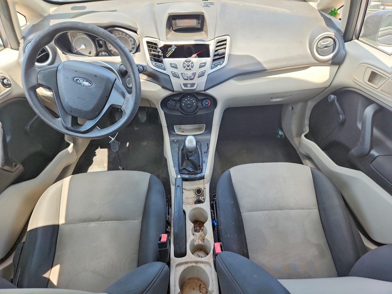2012 Ford Fiesta S Gray vin: 3FADP4AJ9CM216013