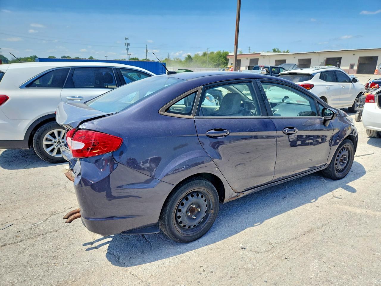 2012 Ford Fiesta S Gray vin: 3FADP4AJ9CM216013