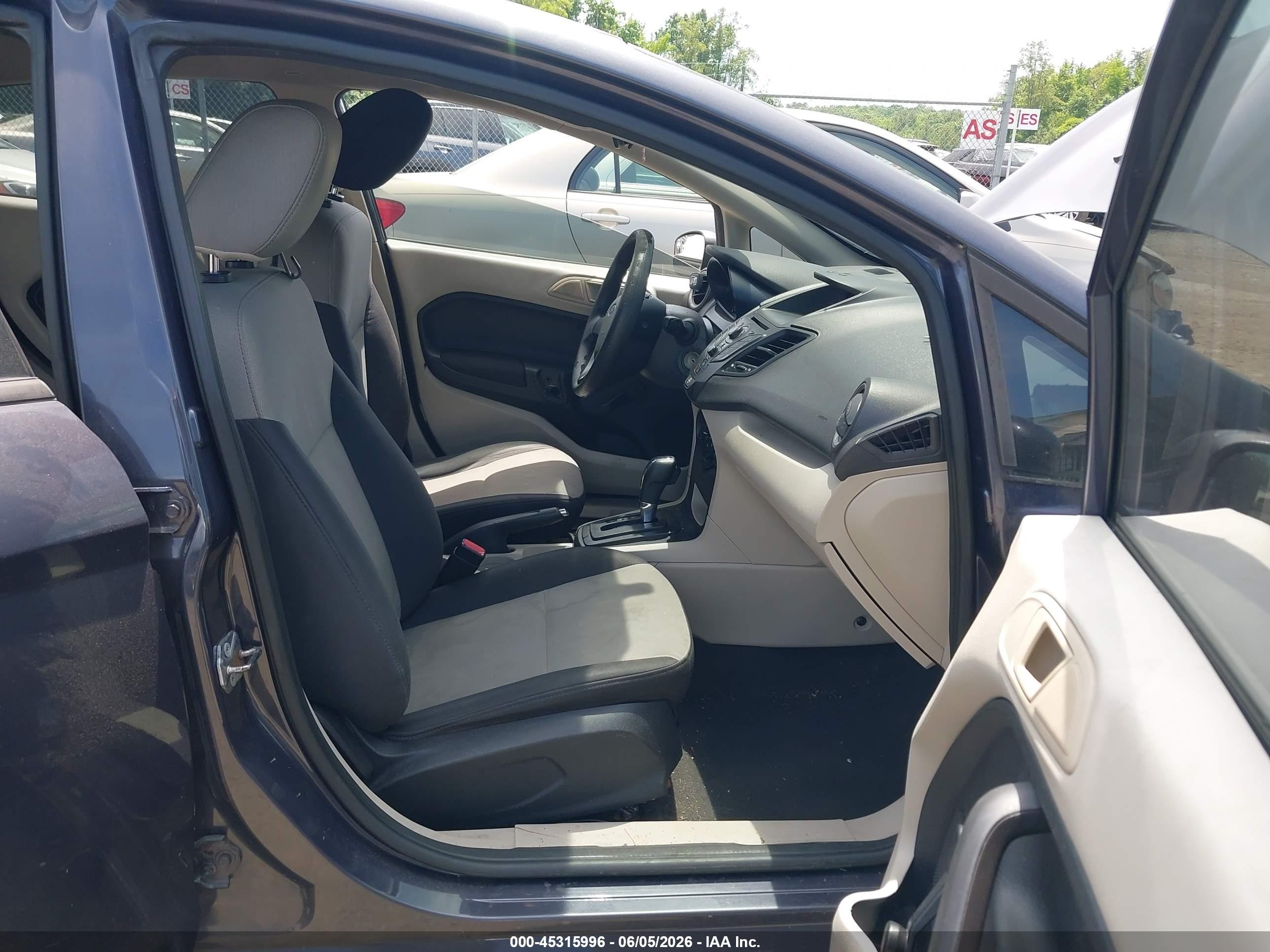 2013 Ford Fiesta S Gray vin: 3FADP4AJ9DM149396