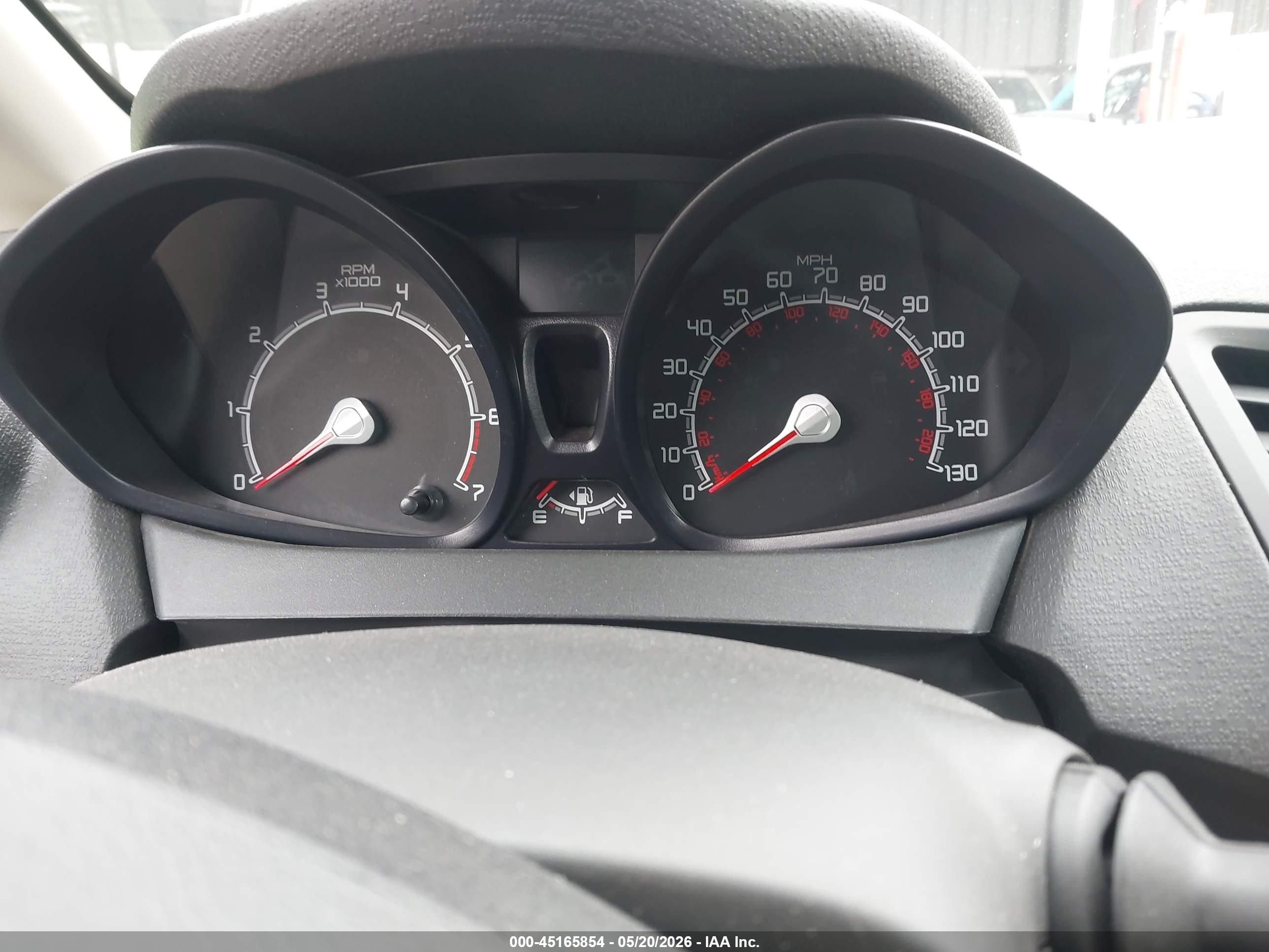 2013 Ford Fiesta S Blue vin: 3FADP4AJ9DM156008