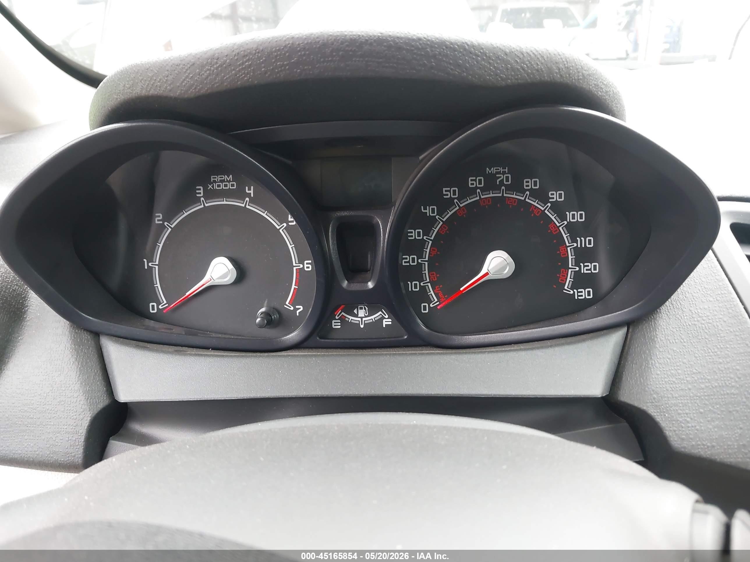 2013 Ford Fiesta S Blue vin: 3FADP4AJ9DM156008