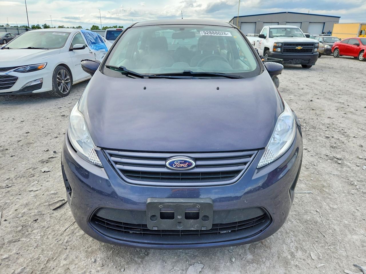 2013 Ford Fiesta Purple vin: 3FADP4AJXDM149875