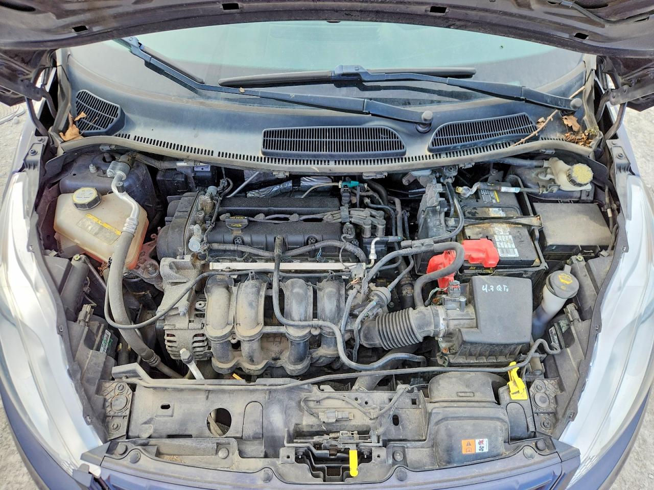 2013 Ford Fiesta Purple vin: 3FADP4AJXDM149875