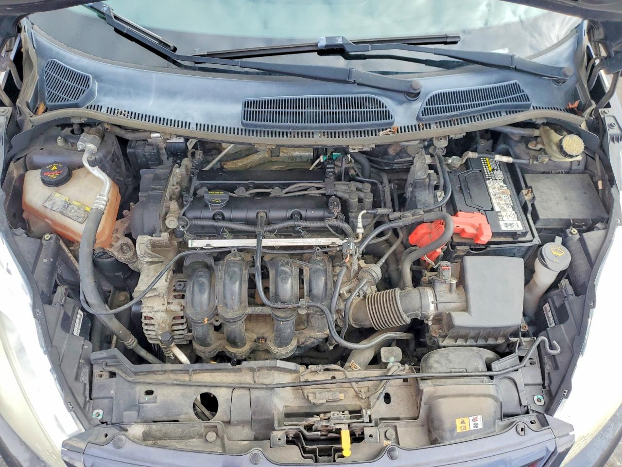 2013 Ford Fiesta S Серый vin: 3FADP4AJXDM220640