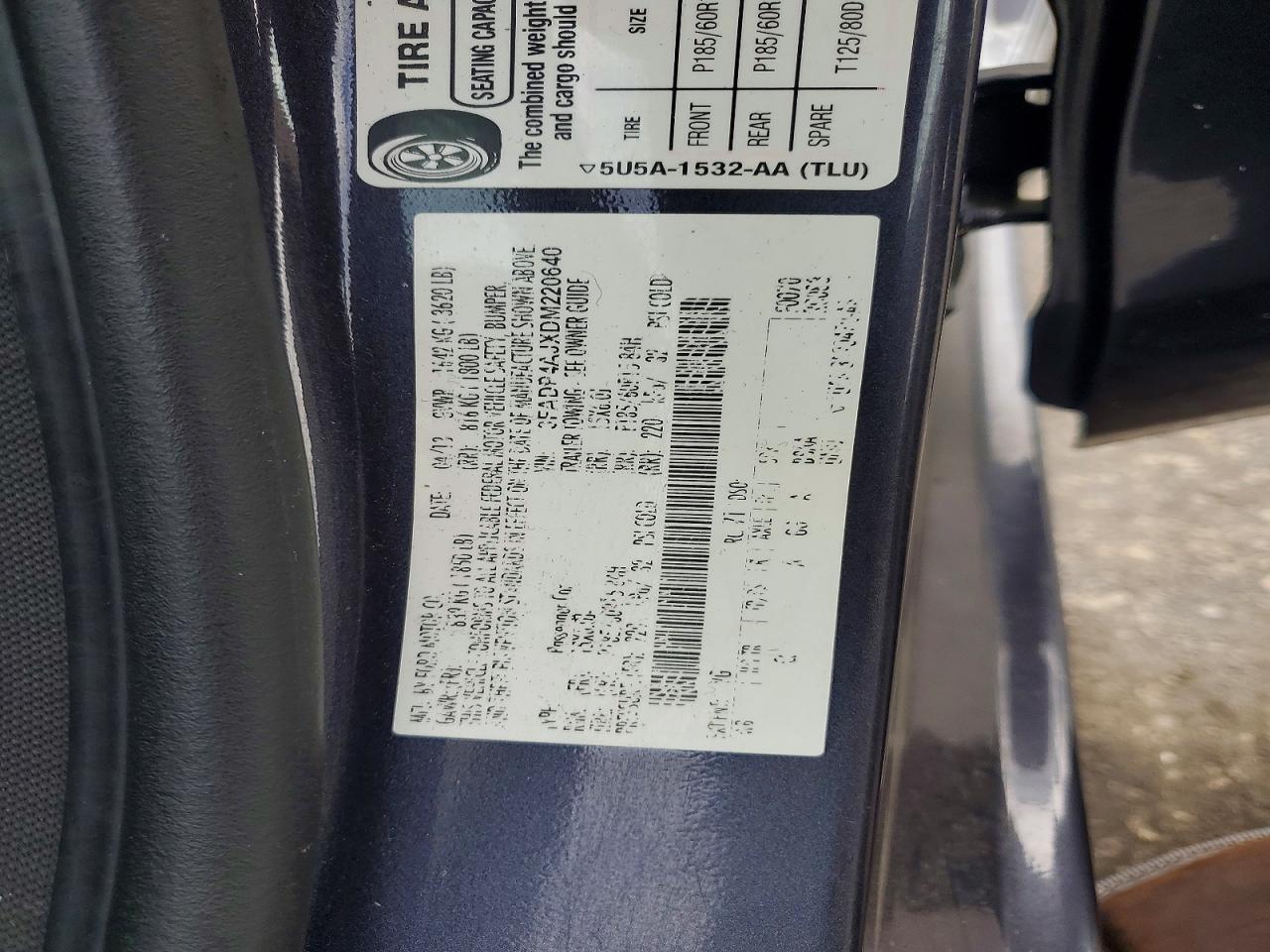 2013 Ford Fiesta S Серый vin: 3FADP4AJXDM220640