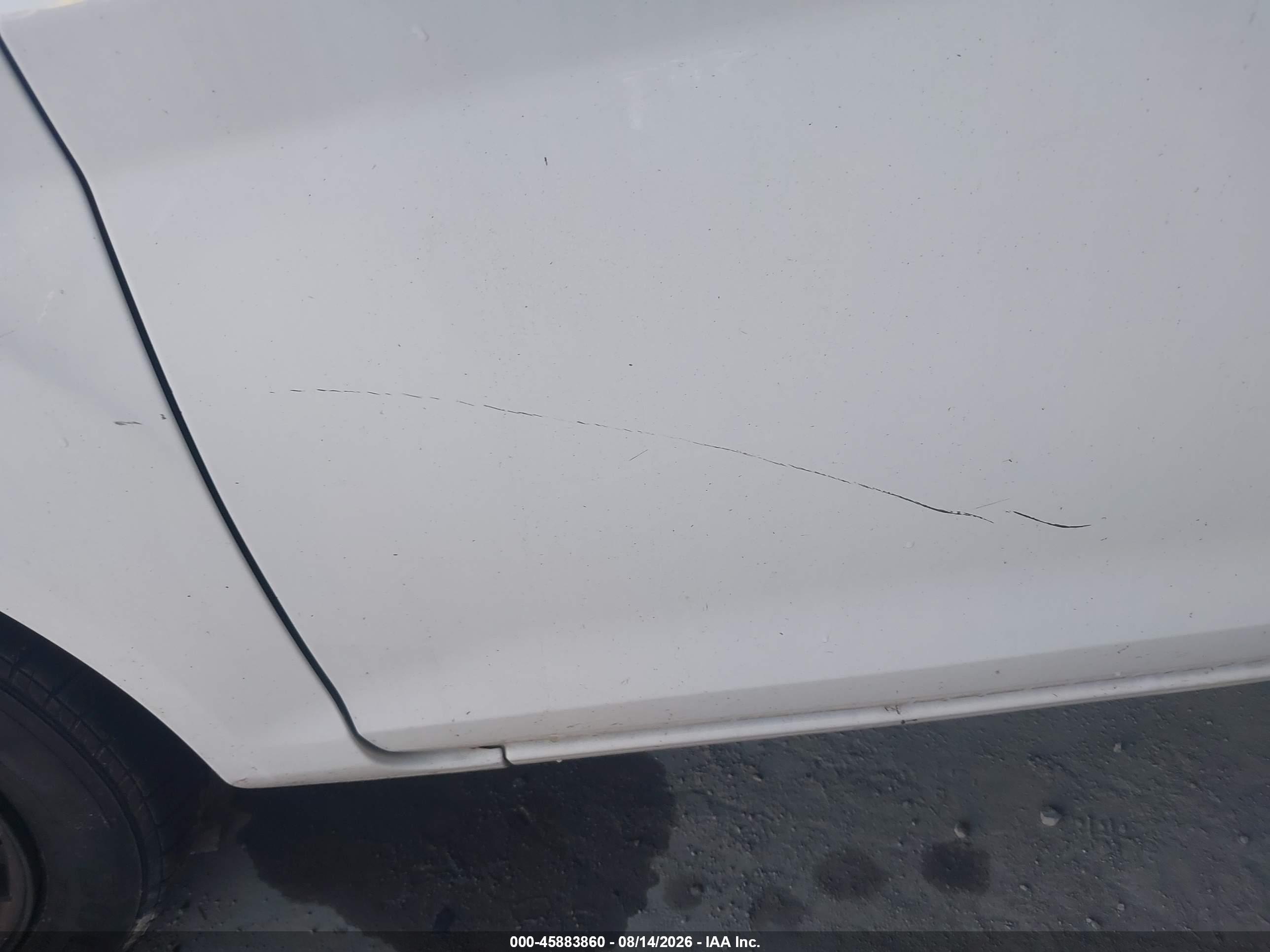 2015 Ford Fiesta S White vin: 3FADP4AJXFM171104