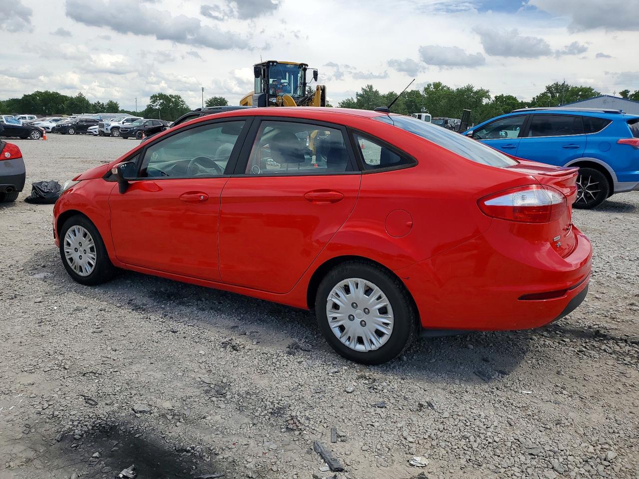 2015 Ford Fiesta Se Red vin: 3FADP4BEXFM148648