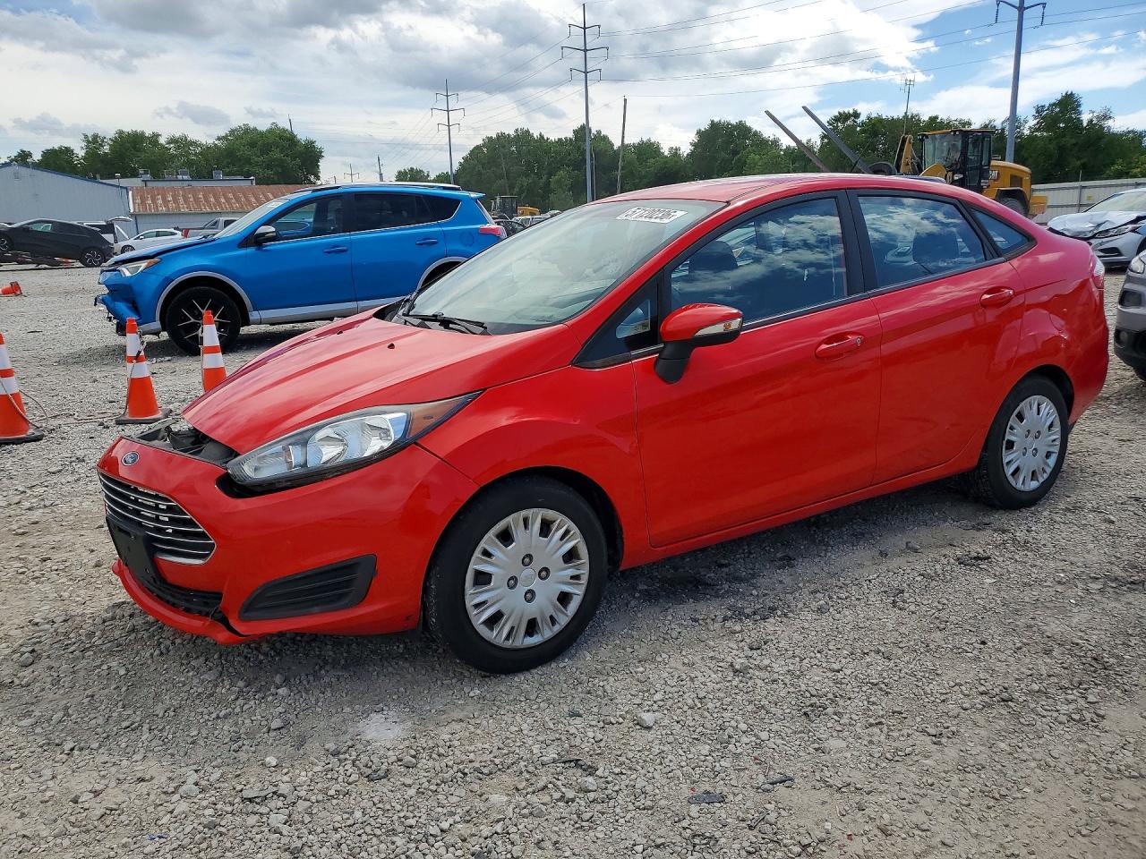 2015 Ford Fiesta Se Red vin: 3FADP4BEXFM148648
