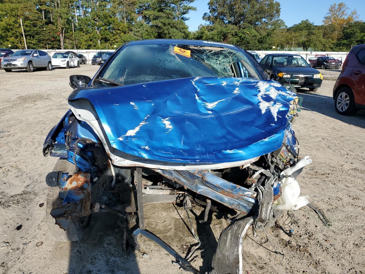 2011 Ford Fiesta Se Blue vin: 3FADP4BJ0BM102169