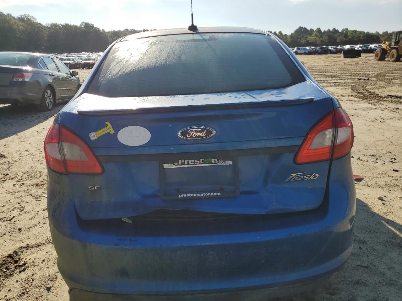 2011 Ford Fiesta Se Blue vin: 3FADP4BJ0BM102169