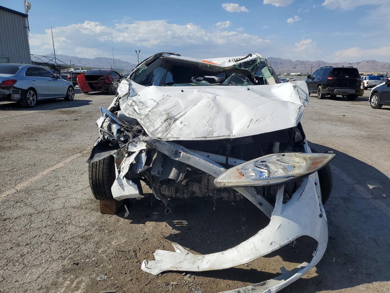 2011 Ford Fiesta Se White vin: 3FADP4BJ0BM106531
