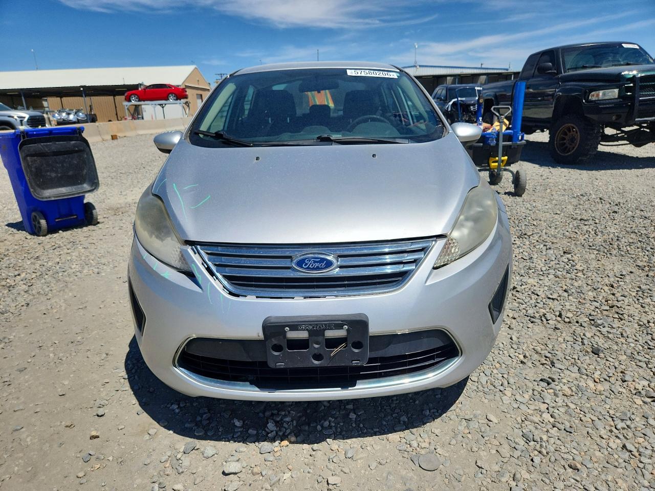 2011 Ford Fiesta Se Silver vin: 3FADP4BJ0BM226281
