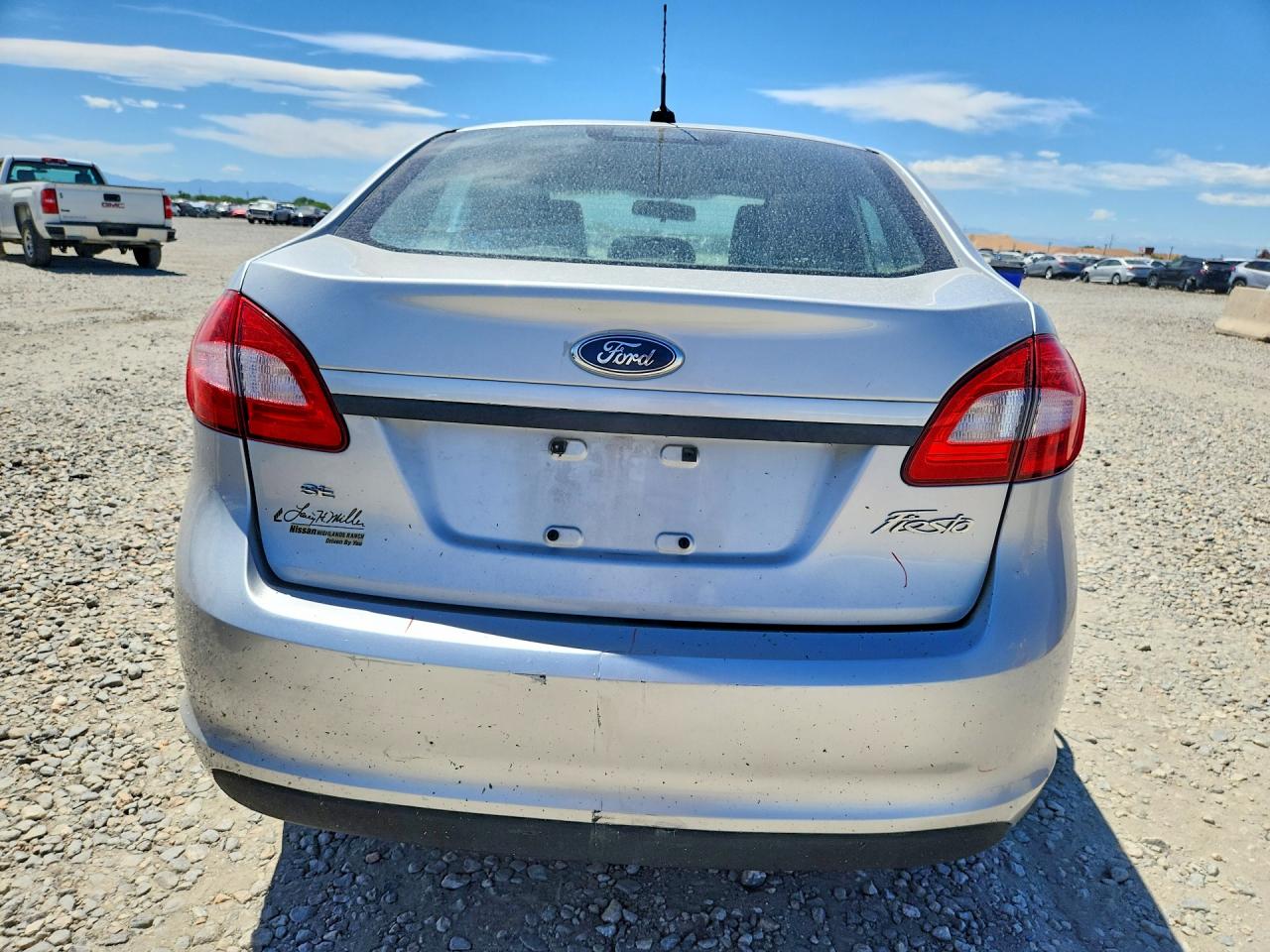 2011 Ford Fiesta Se Silver vin: 3FADP4BJ0BM226281