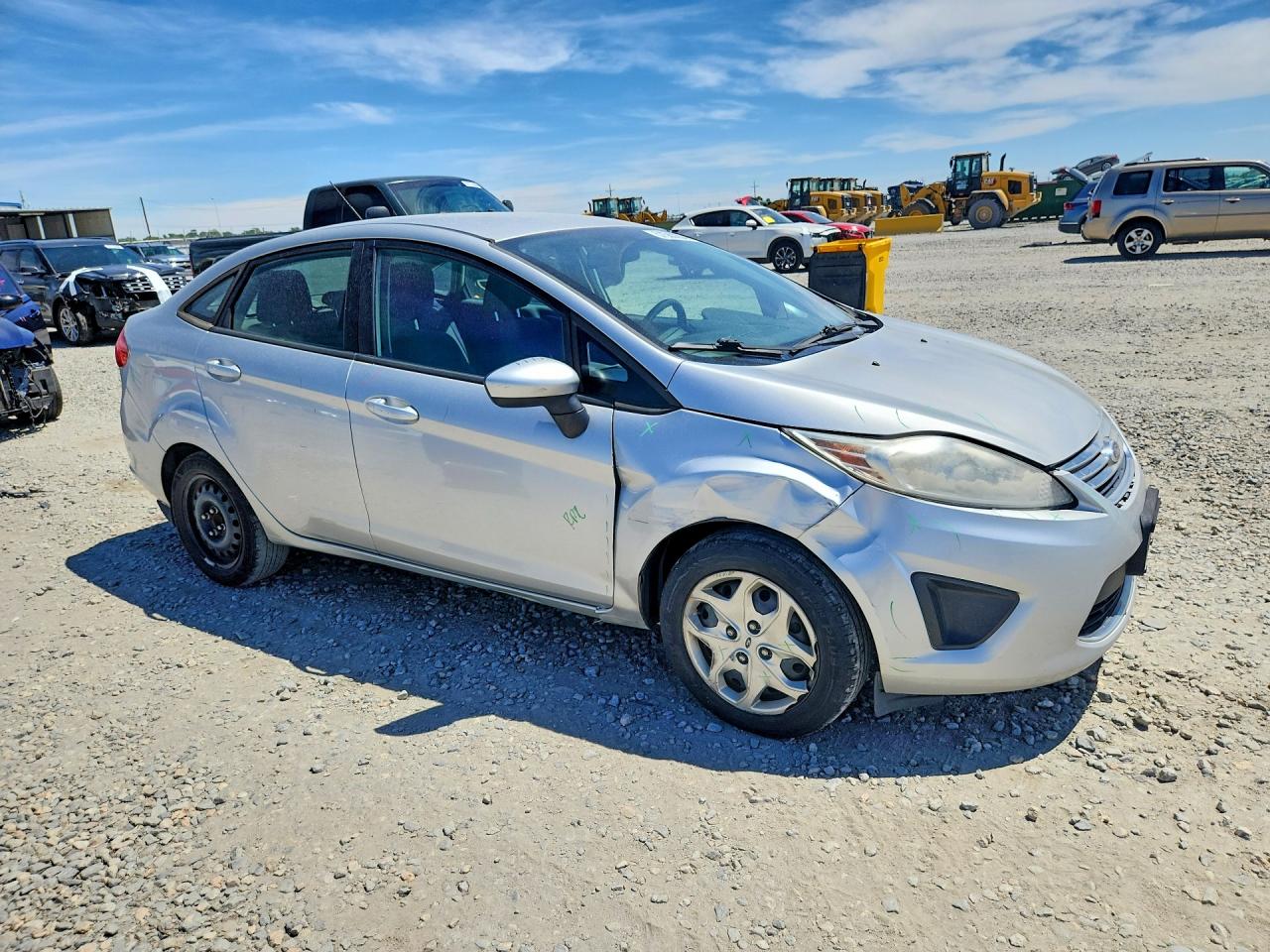 2011 Ford Fiesta Se Silver vin: 3FADP4BJ0BM226281