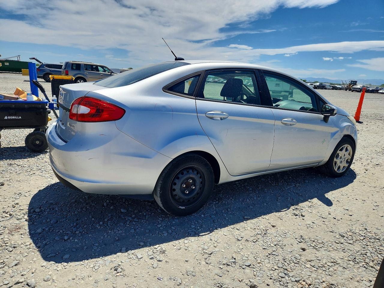 2011 Ford Fiesta Se Silver vin: 3FADP4BJ0BM226281