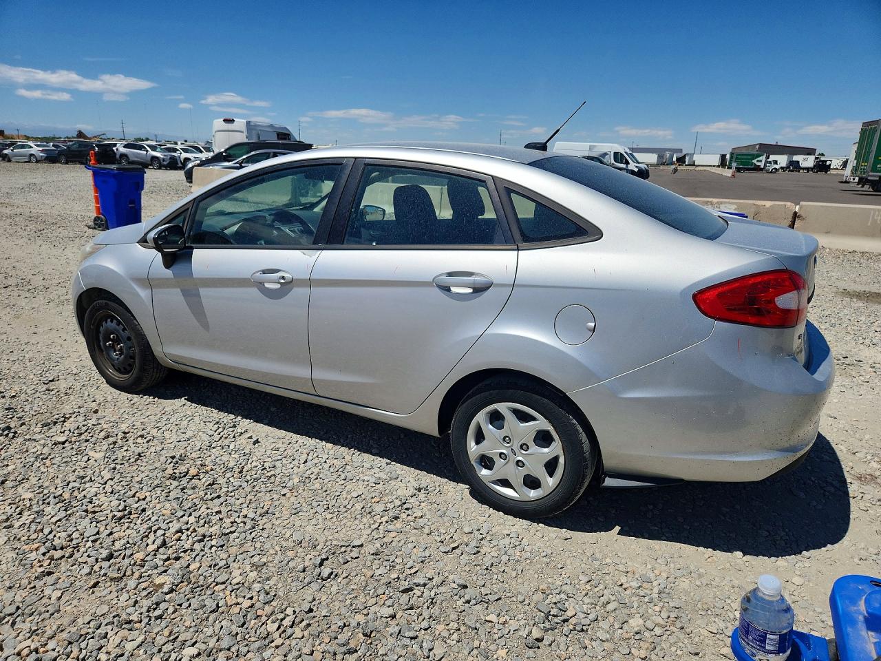 2011 Ford Fiesta Se Silver vin: 3FADP4BJ0BM226281