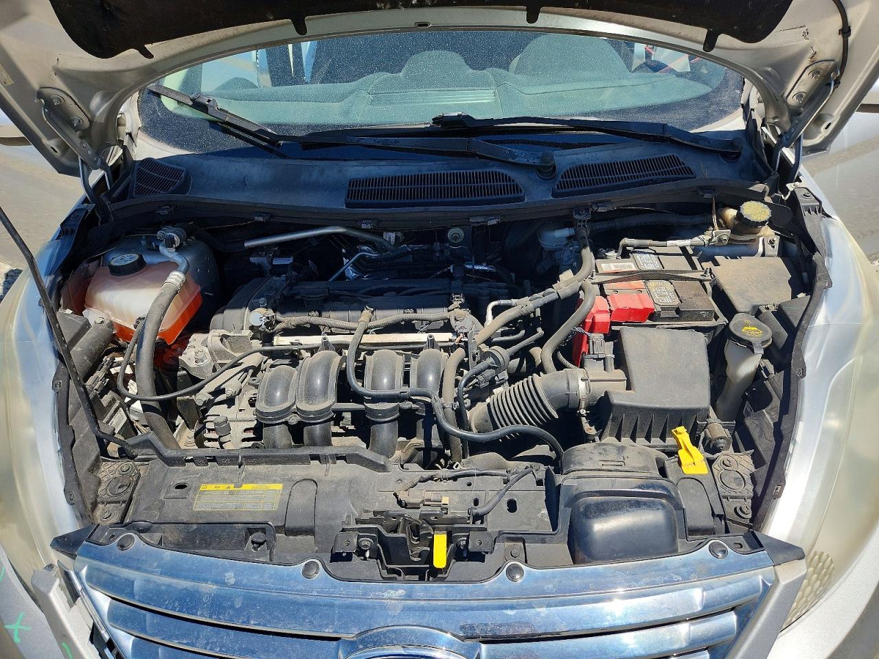 2011 Ford Fiesta Se Silver vin: 3FADP4BJ0BM226281