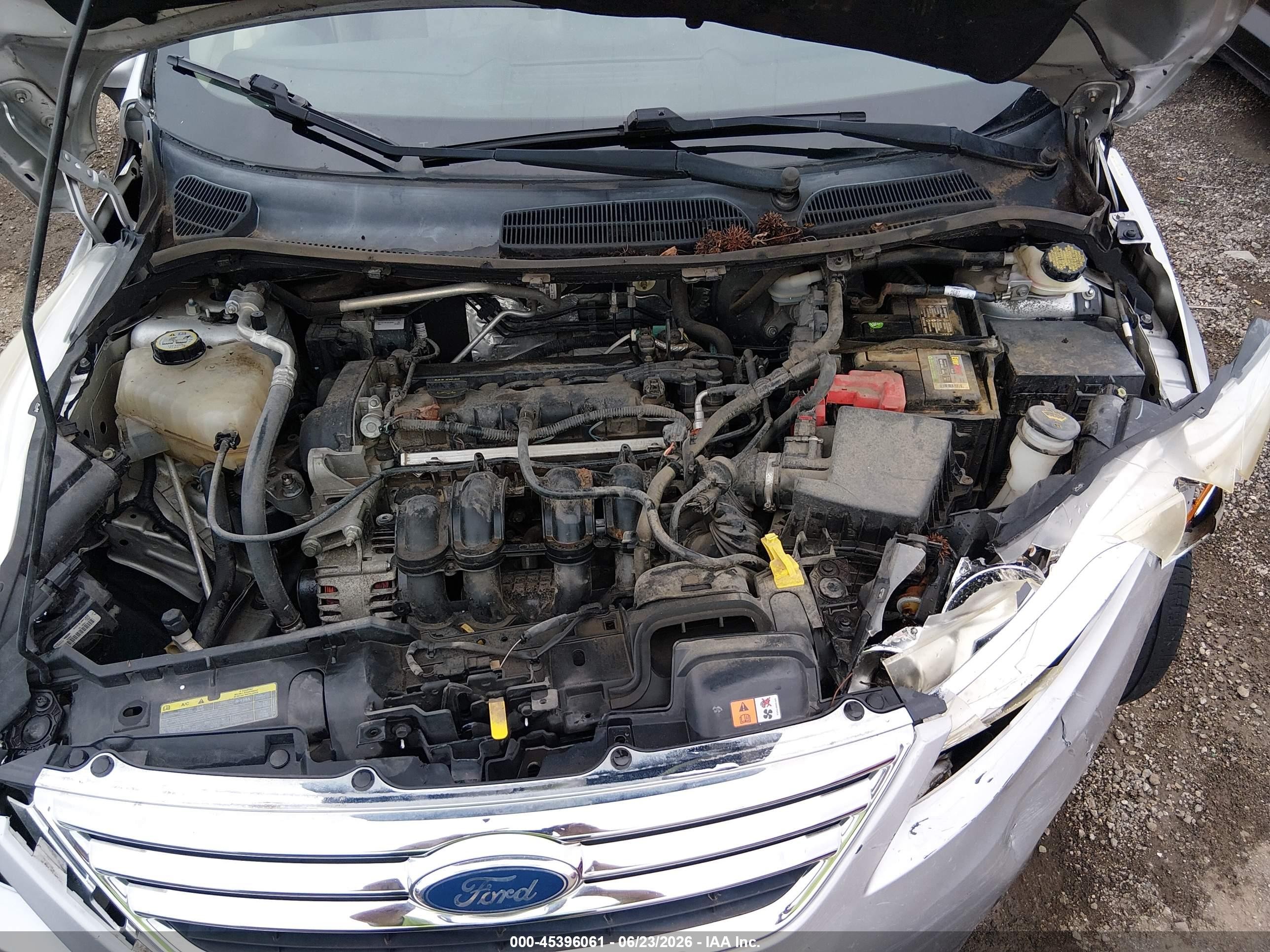 2012 Ford Fiesta Se Silver vin: 3FADP4BJ0CM128238