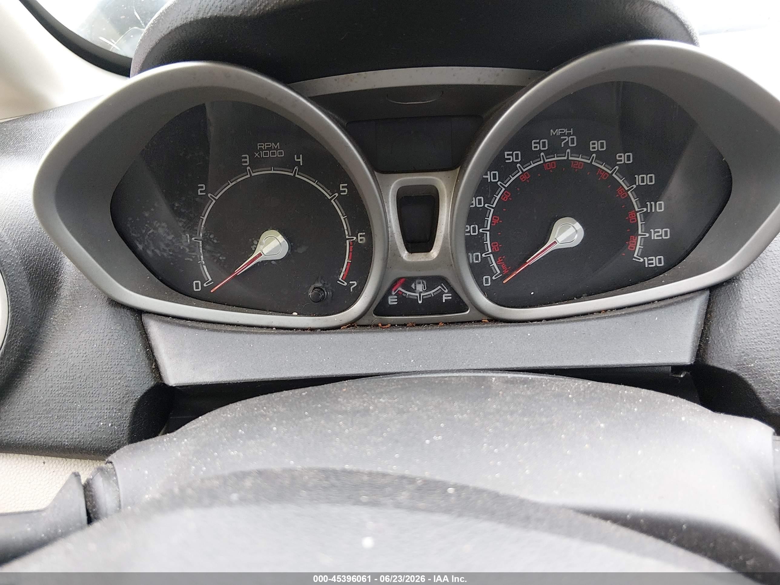 2012 Ford Fiesta Se Silver vin: 3FADP4BJ0CM128238