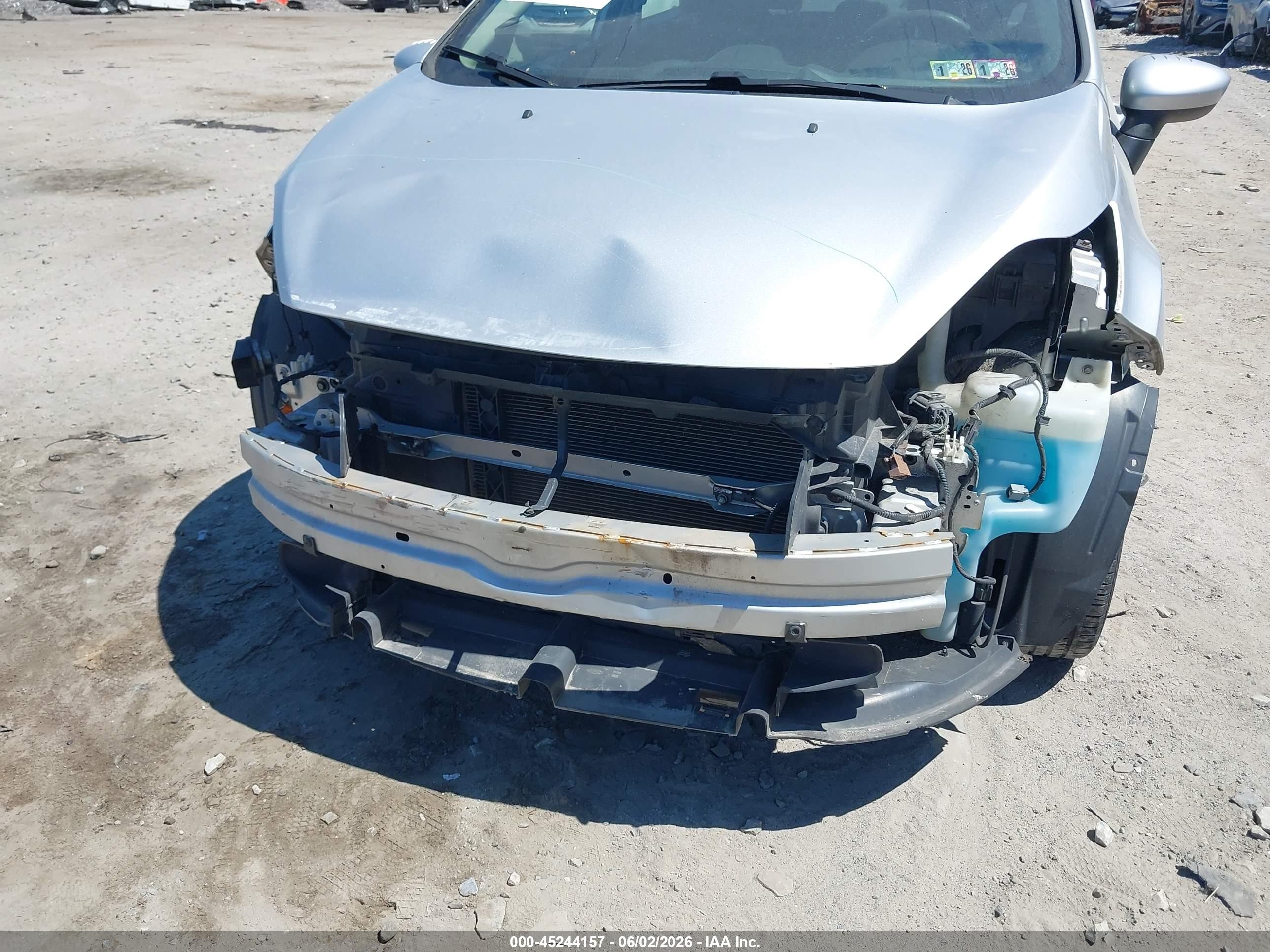 2012 Ford Fiesta Se Серебряный vin: 3FADP4BJ0CM149431