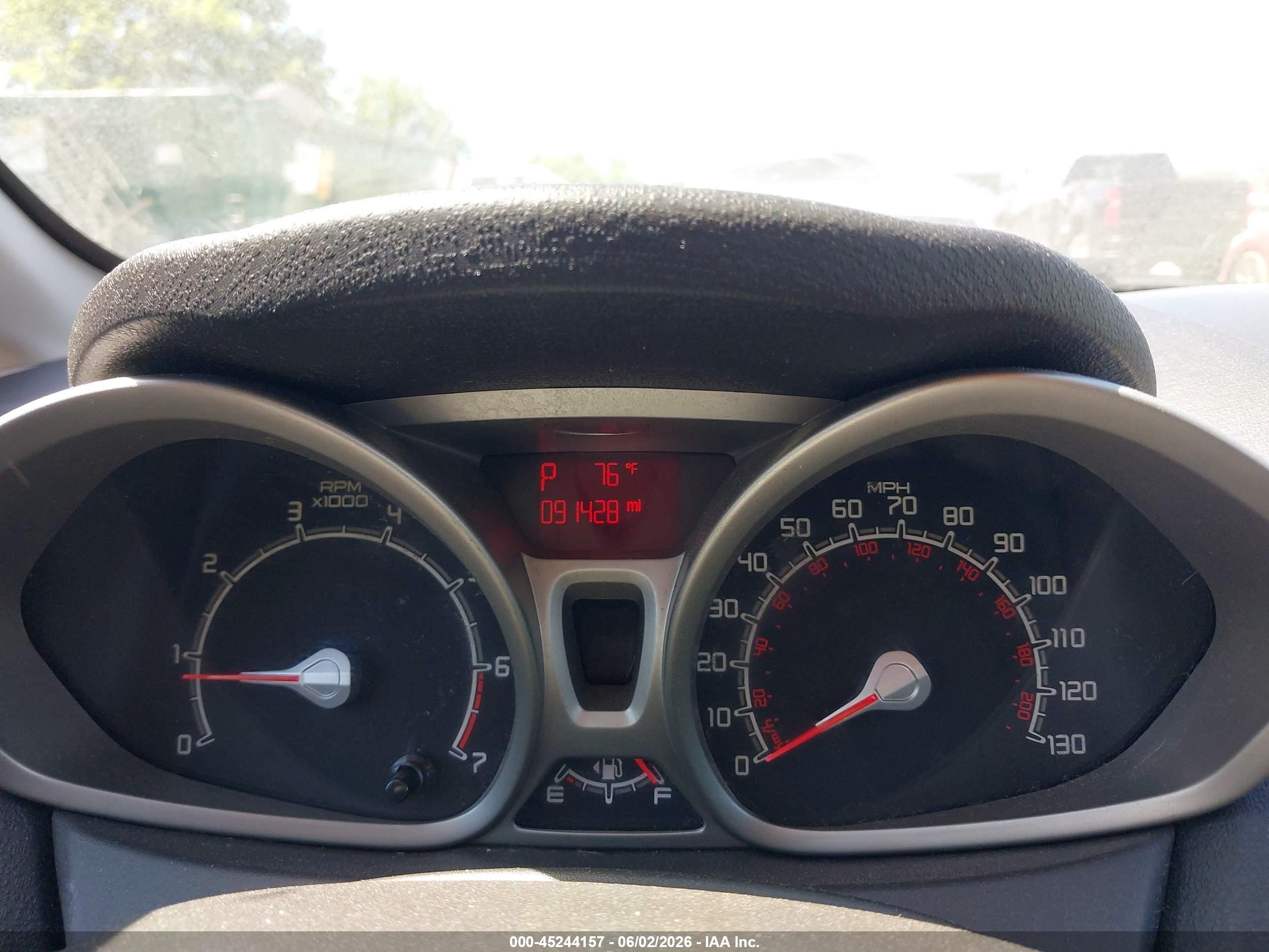 2012 Ford Fiesta Se Серебряный vin: 3FADP4BJ0CM149431