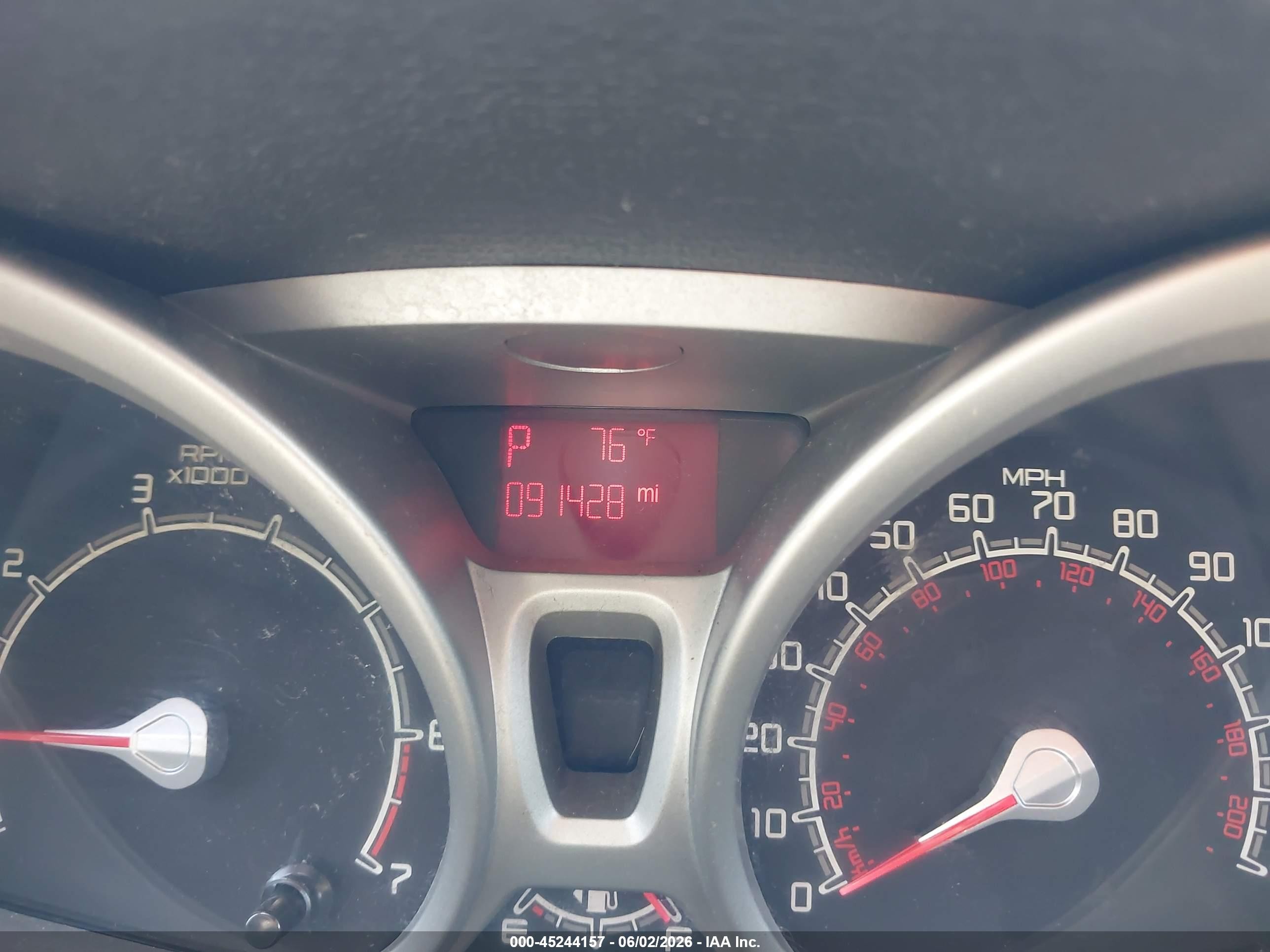 2012 Ford Fiesta Se Серебряный vin: 3FADP4BJ0CM149431