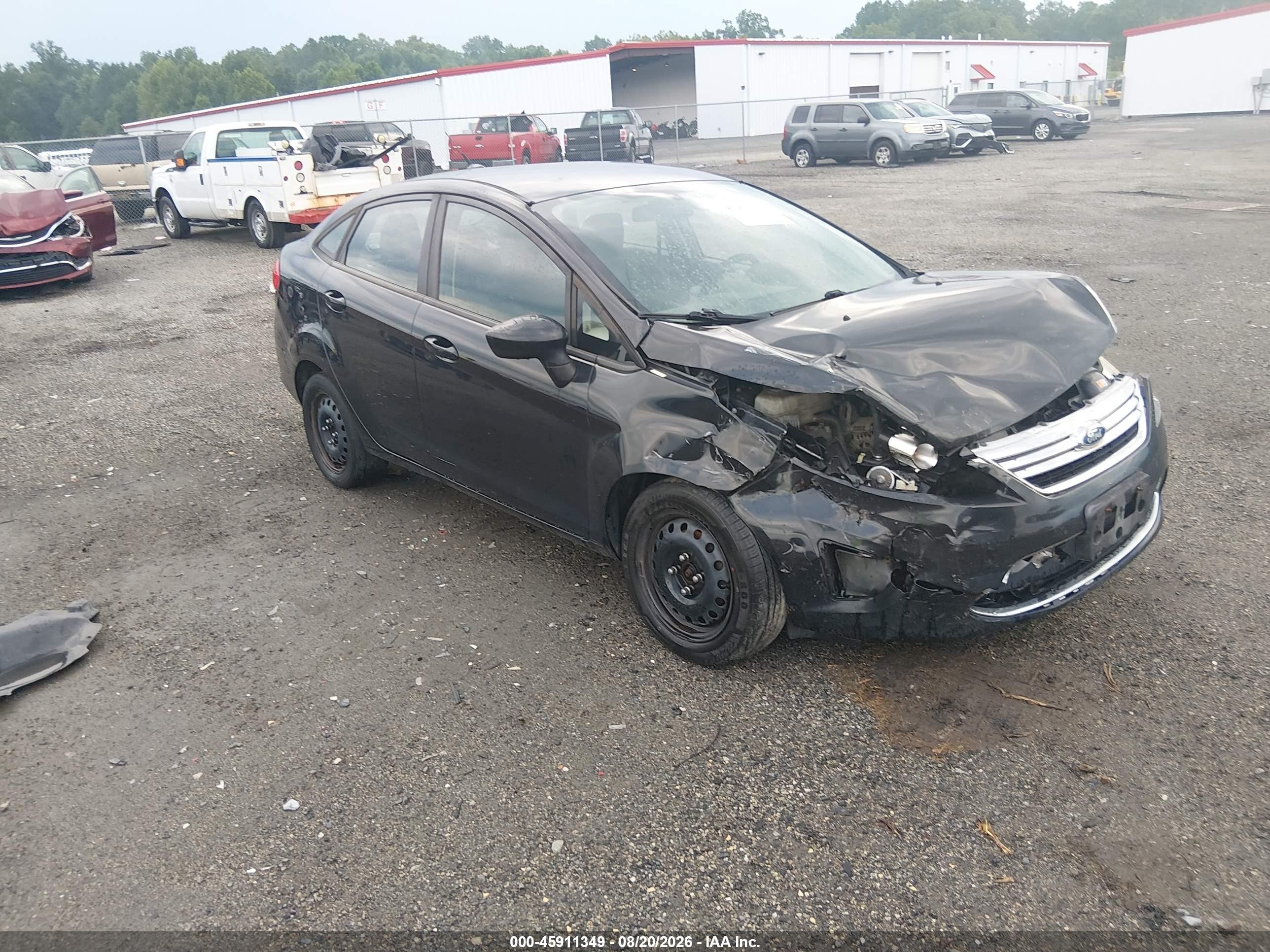 2012 Ford Fiesta Se Black vin: 3FADP4BJ0CM155651