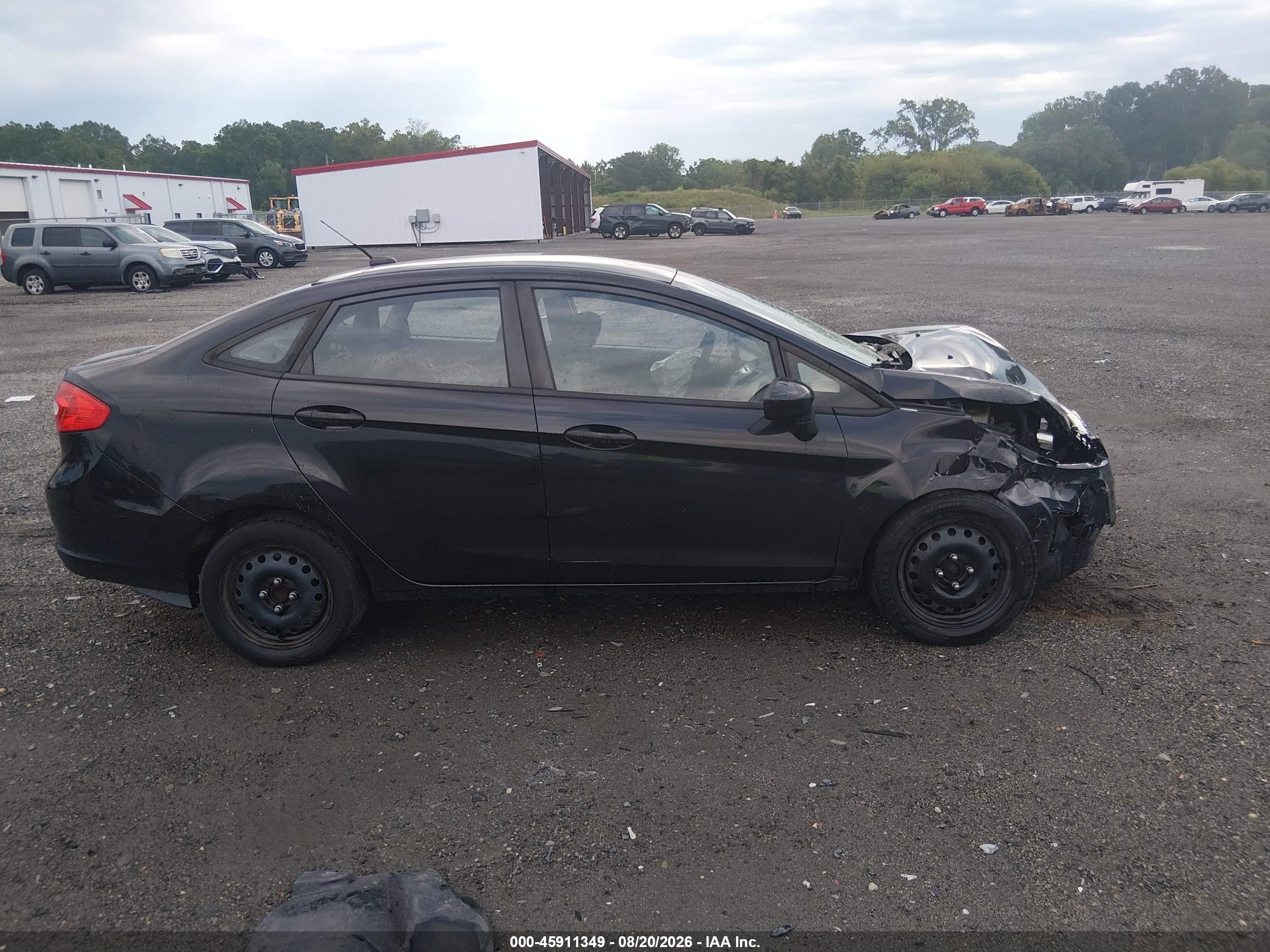 2012 Ford Fiesta Se Black vin: 3FADP4BJ0CM155651