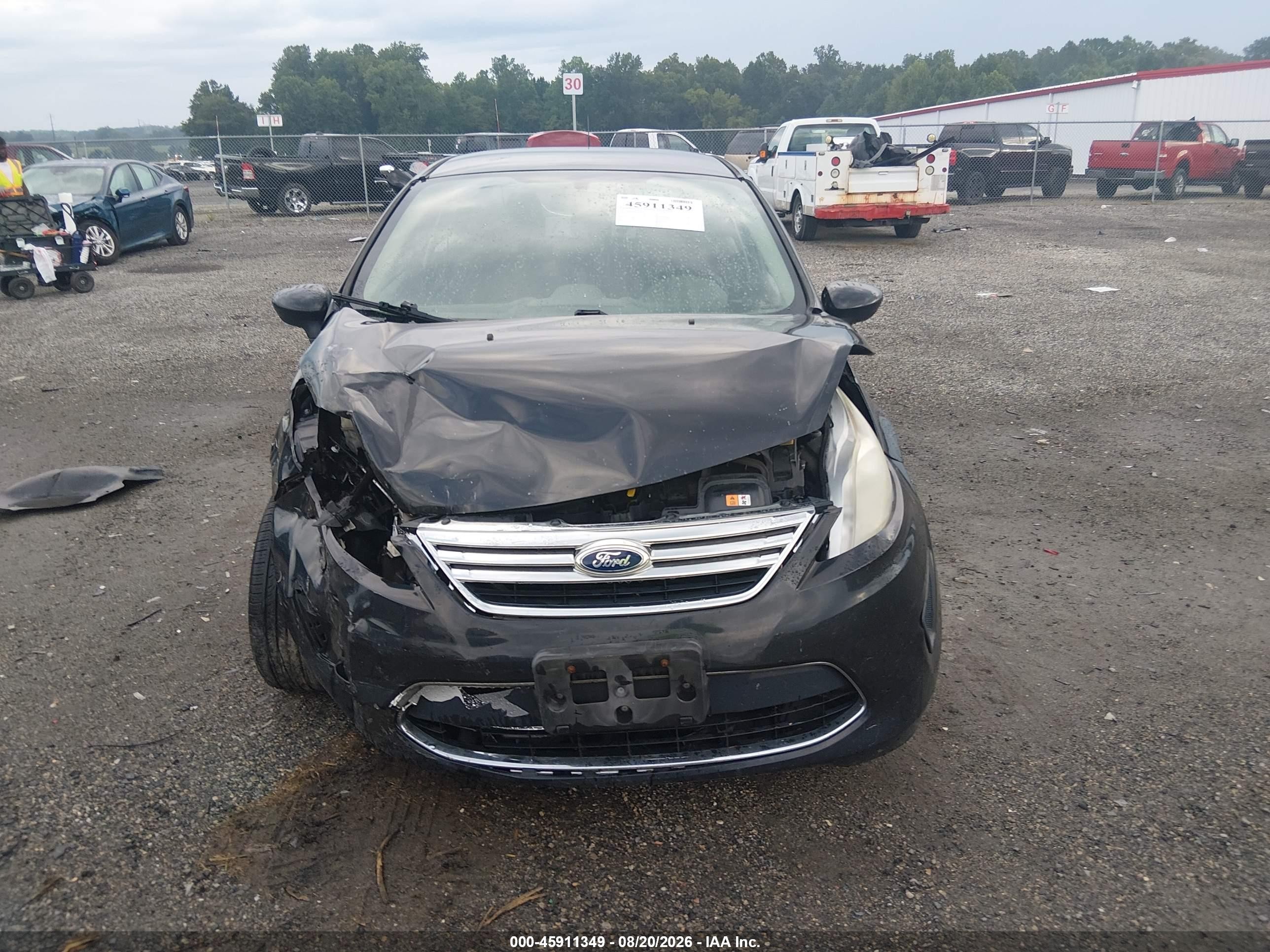 2012 Ford Fiesta Se Black vin: 3FADP4BJ0CM155651